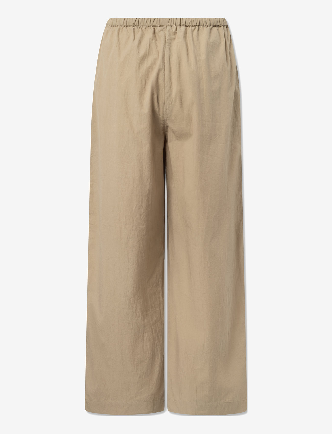 STUDIO FEDER - BELLA PANTS - POPLIN - efterårstøj - sand beige - 1