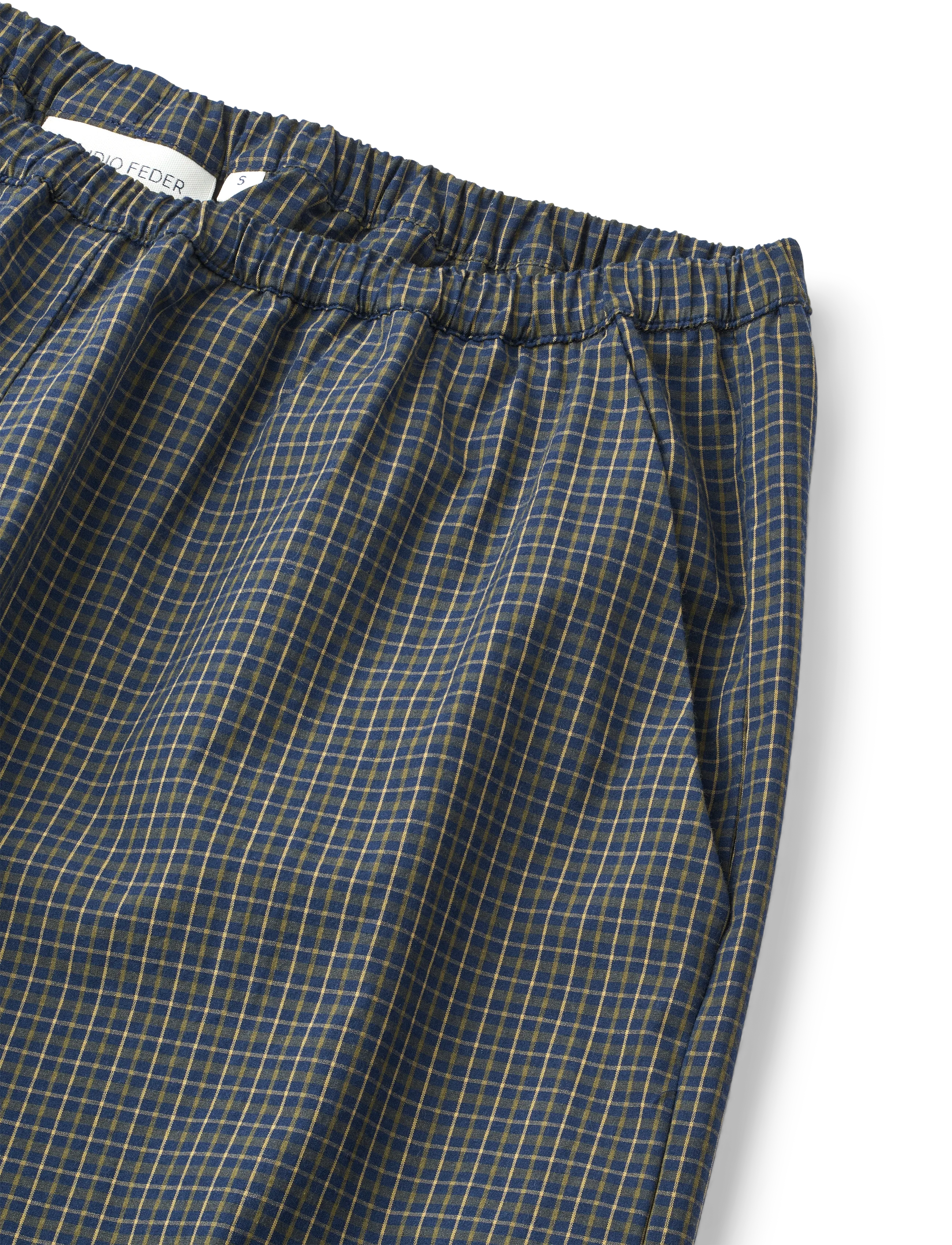 STUDIO FEDER - BELLA PANTS - POPLIN - hosen mit weitem bein - twillight - 2
