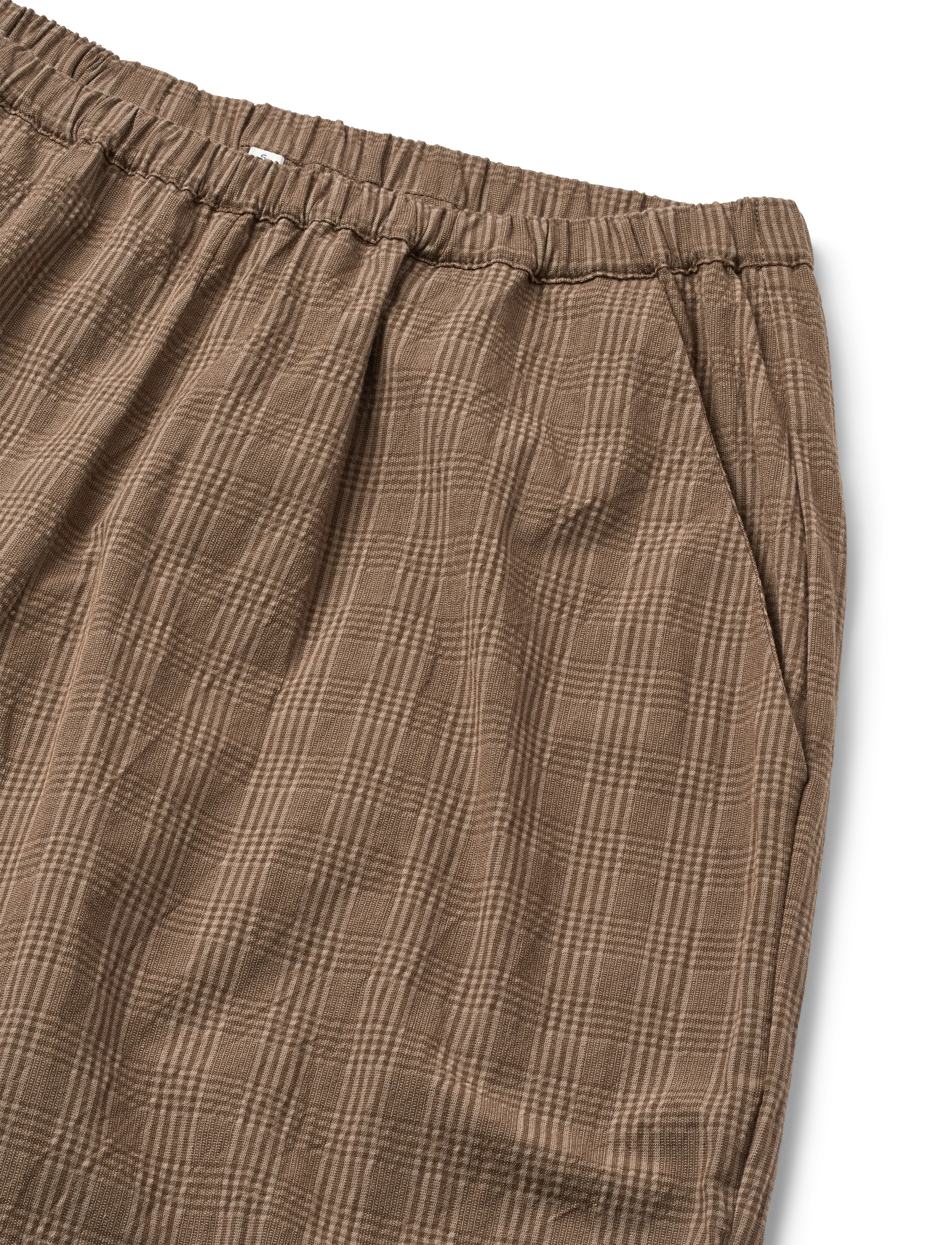 STUDIO FEDER - BELLA PANTS - hosen mit weitem bein - bruno check - 4