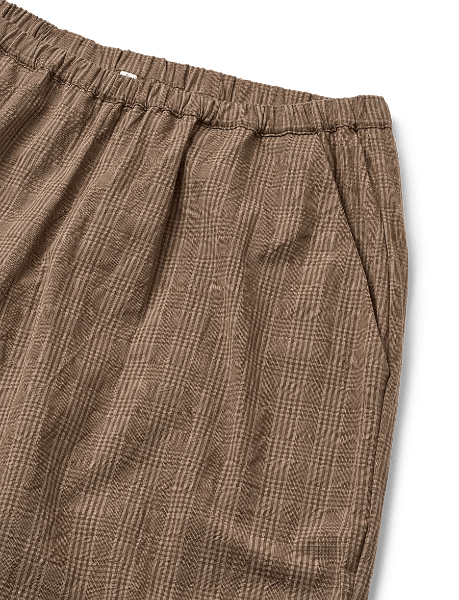 STUDIO FEDER - BELLA PANTS - hosen mit weitem bein - bruno check - 4