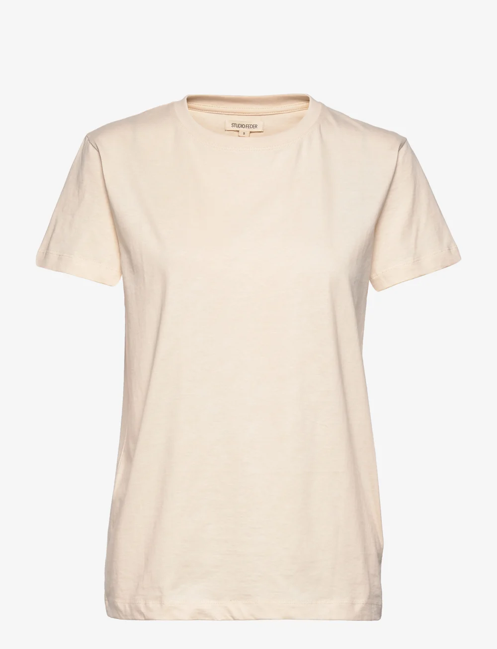 STUDIO FEDER - FREYA T-SHIRT - IVORY - t-shirts - ivory - 1