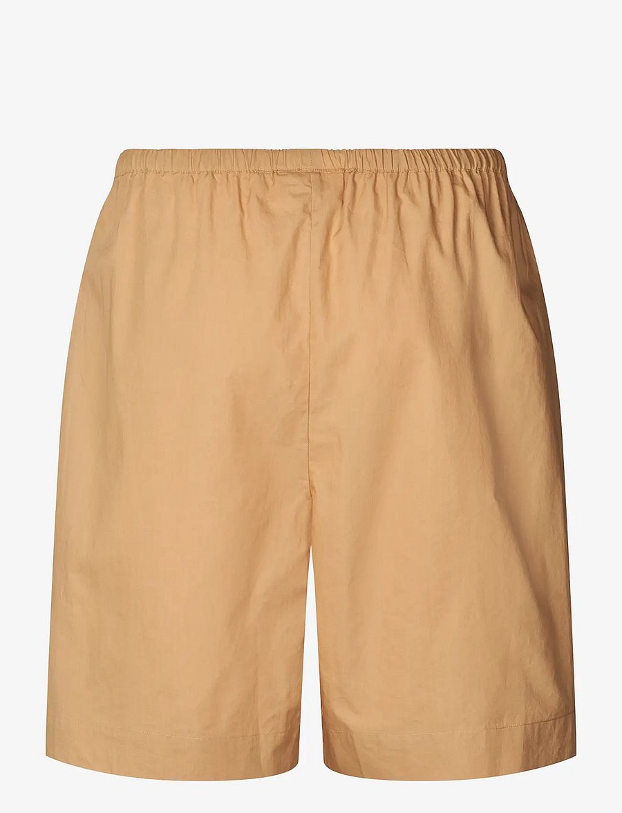 STUDIO FEDER - NORAH SHORTS - POPLIN - freizeitshorts - nut - 2