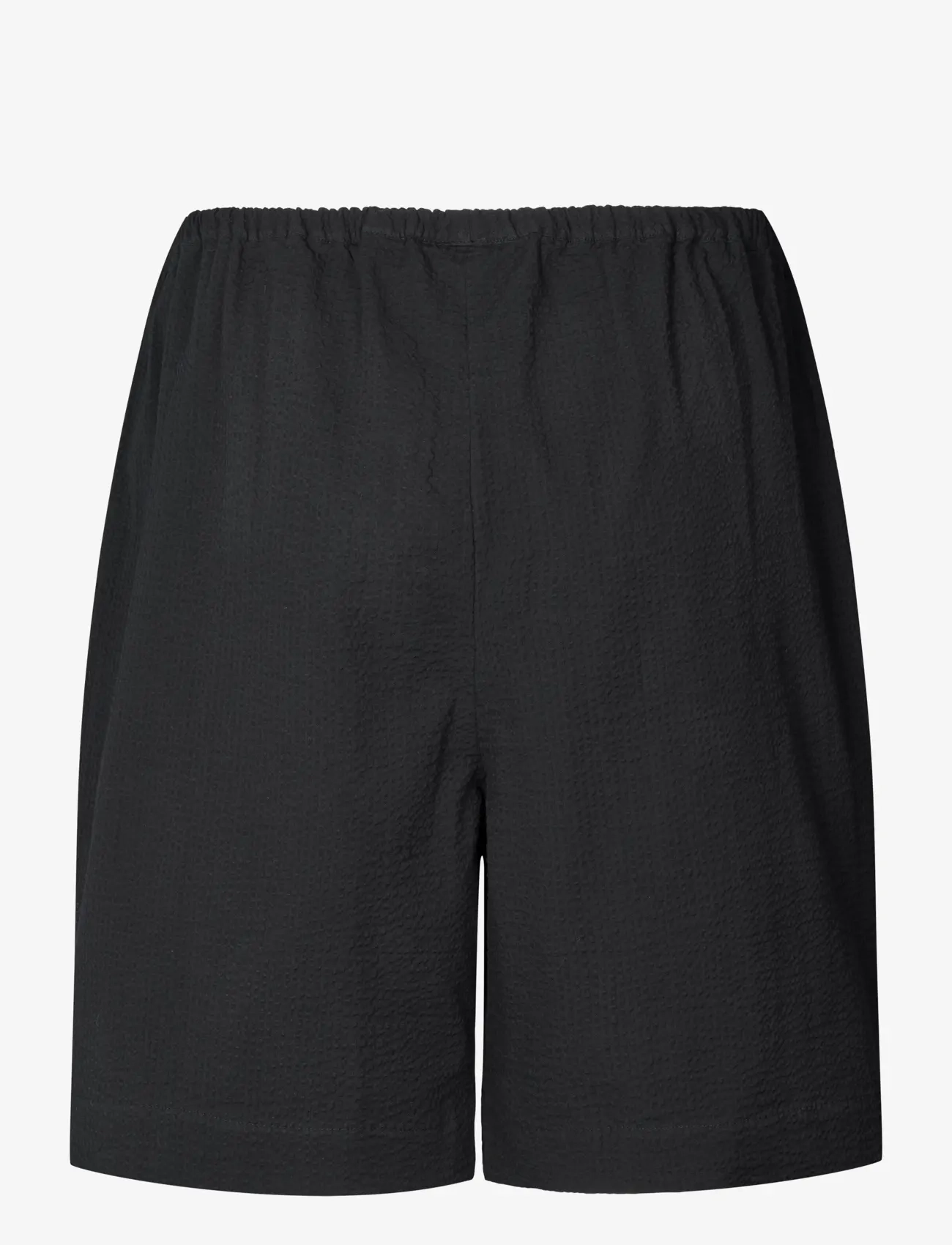 STUDIO FEDER - NORAH SHORTS - SEERSUCKER - casual shorts - black - 2