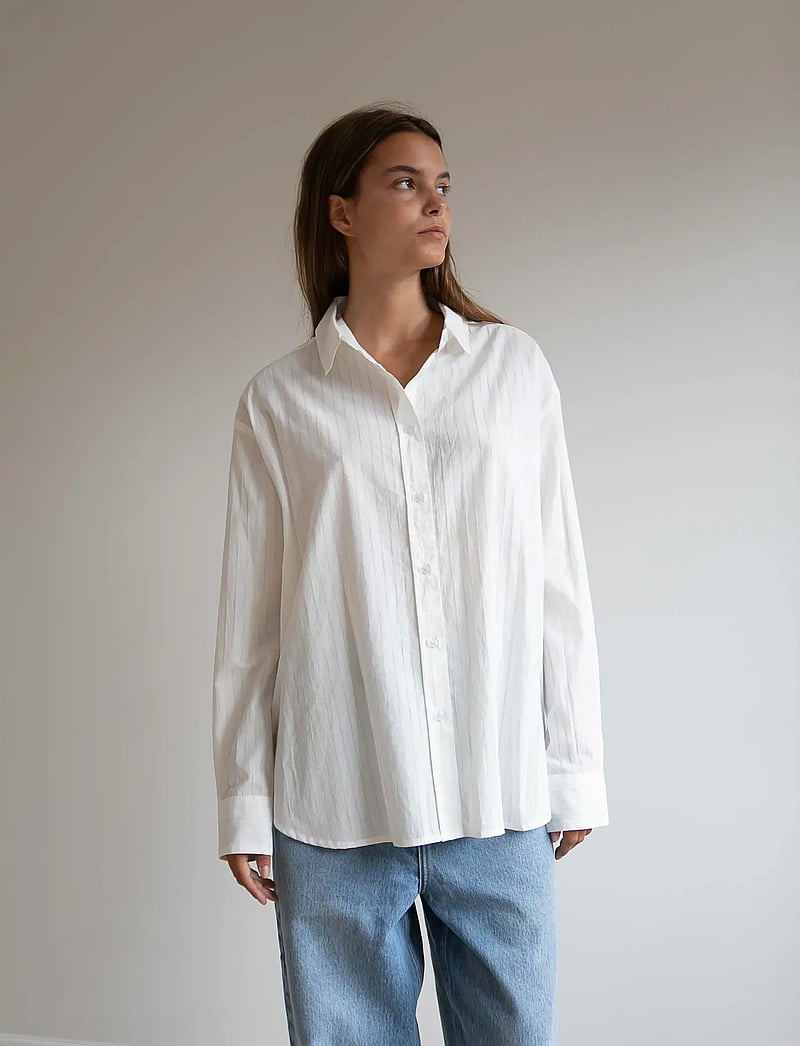 STUDIO FEDER - JOSIE SHIRT - langærmede skjorter - milk - 4