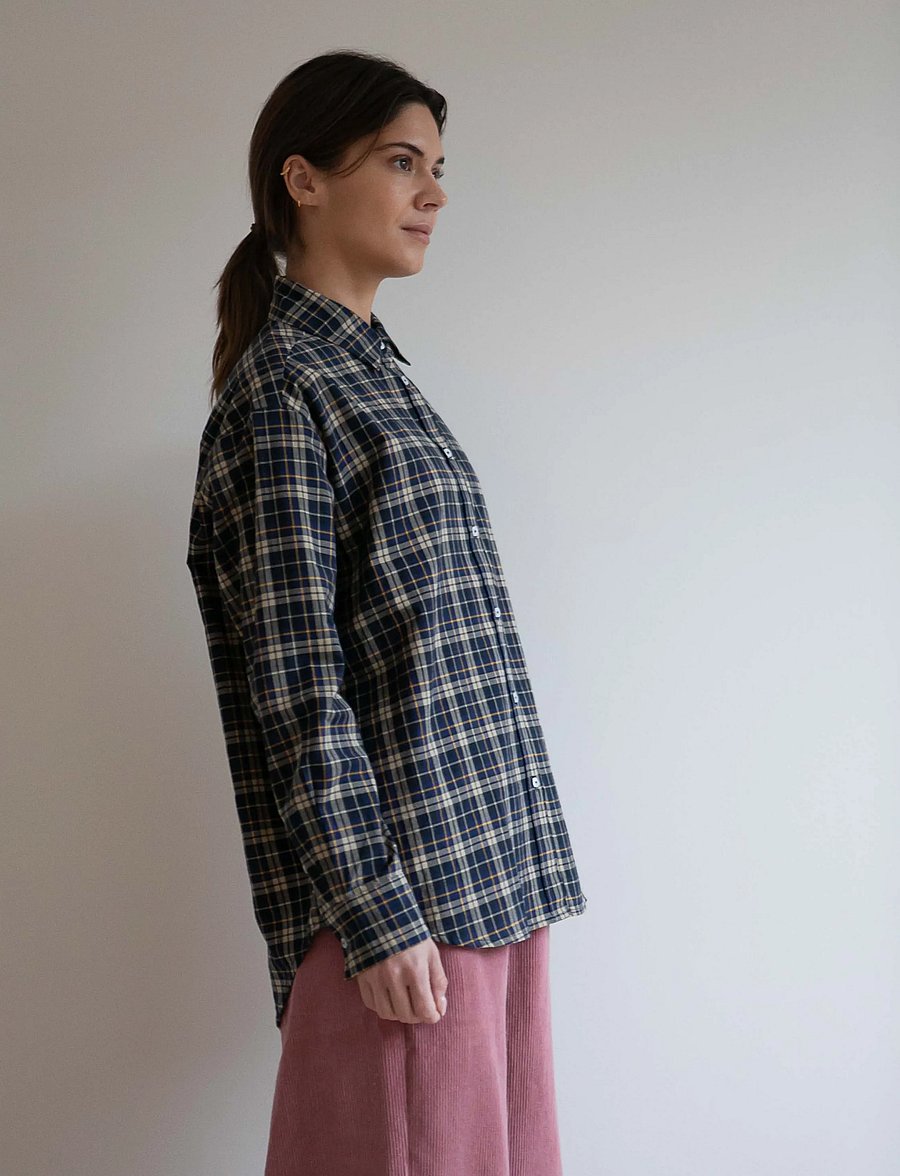 STUDIO FEDER - JOSIE SHIRT - langärmlige hemden - storm - 4