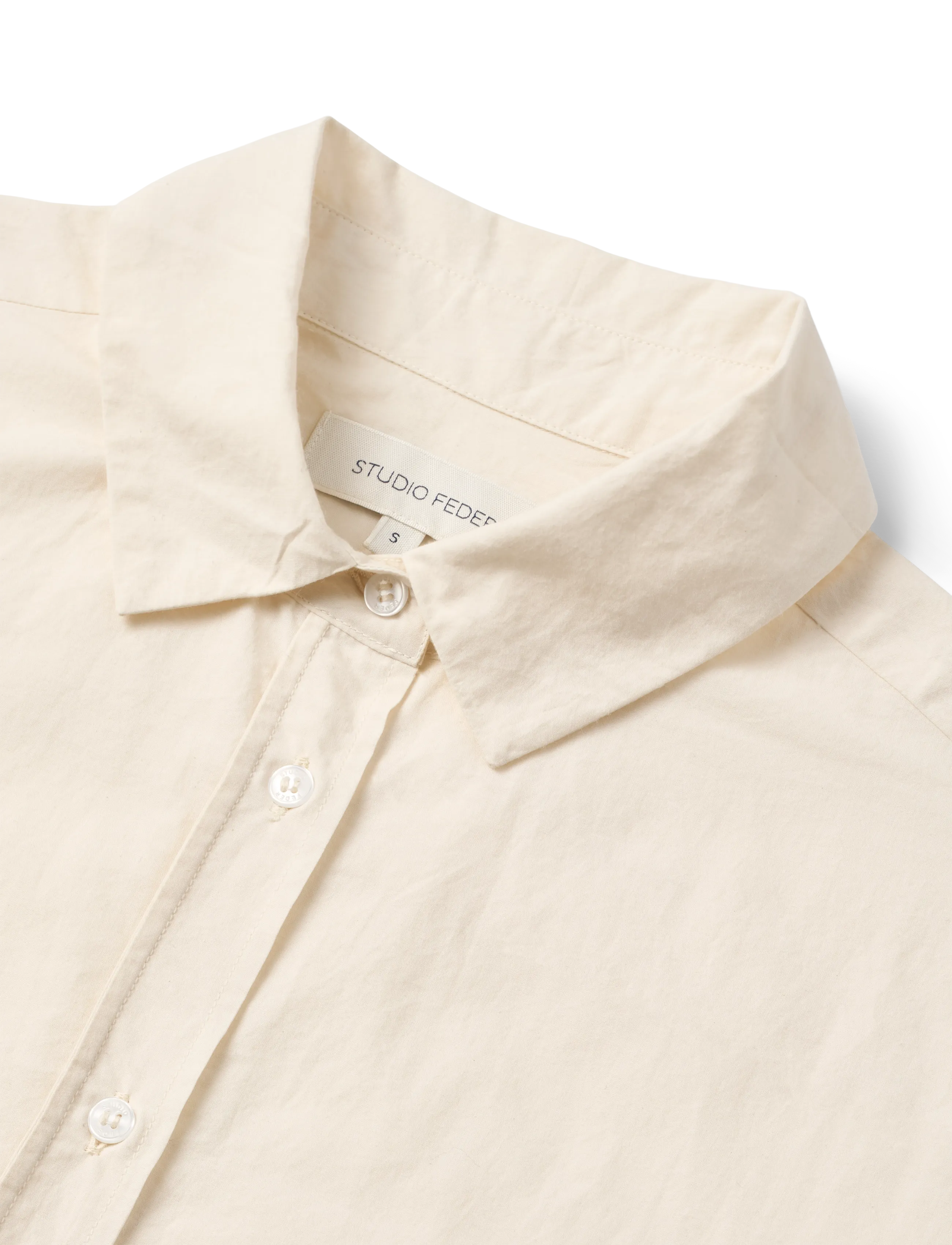 STUDIO FEDER - JOSIE SHIRT - long-sleeved shirts - undyed - 2