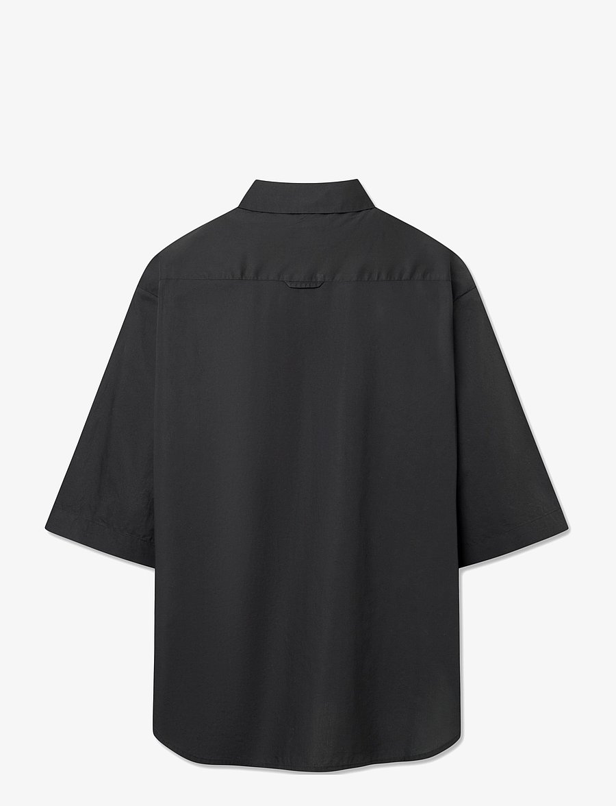 STUDIO FEDER - CECILIA SHIRT - lühikeste varrukatega särgid - black - 2