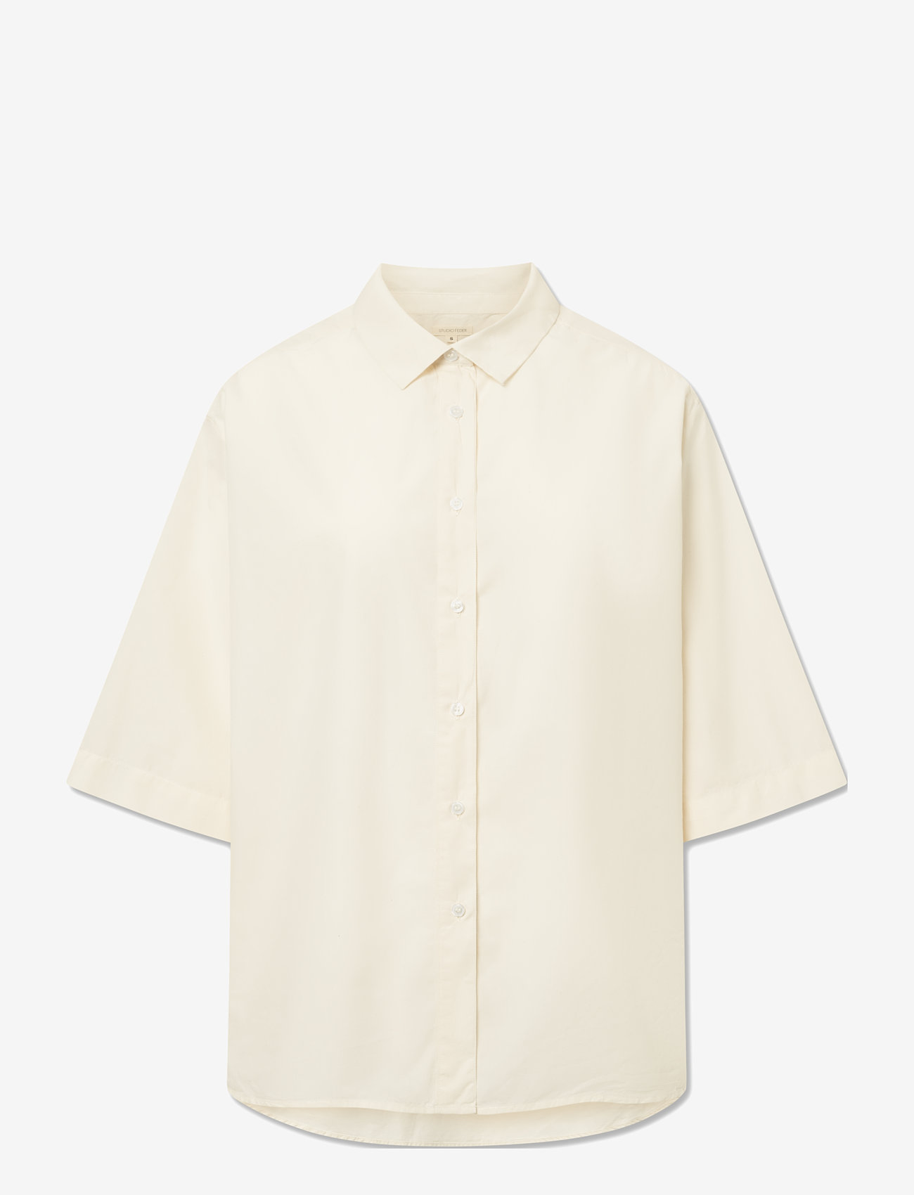 STUDIO FEDER - Cecilia shirt - lühikeste varrukatega särgid - undyed - 1