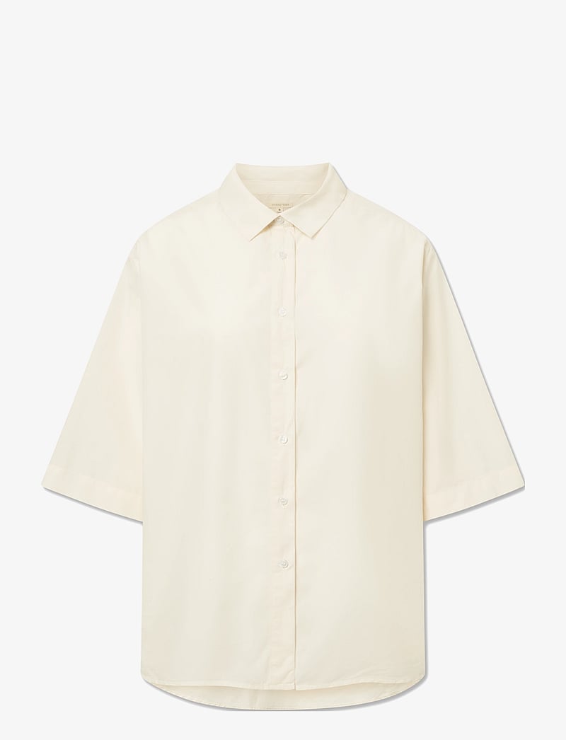 STUDIO FEDER - Cecilia shirt - lühikeste varrukatega särgid - undyed - 1