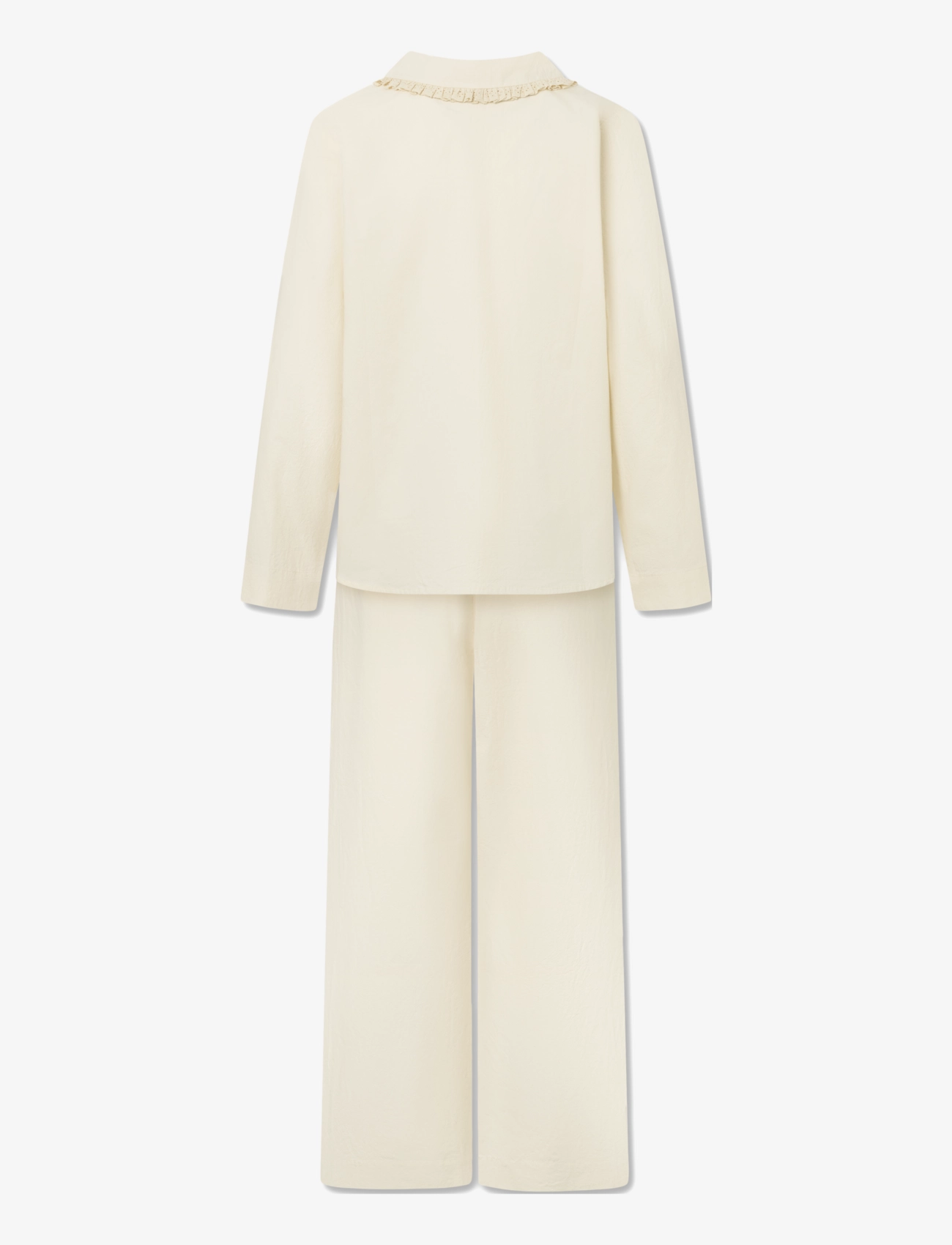 STUDIO FEDER - FRIDA PAJAMA - LACE - fødselsdagsgaver - undyed - 2