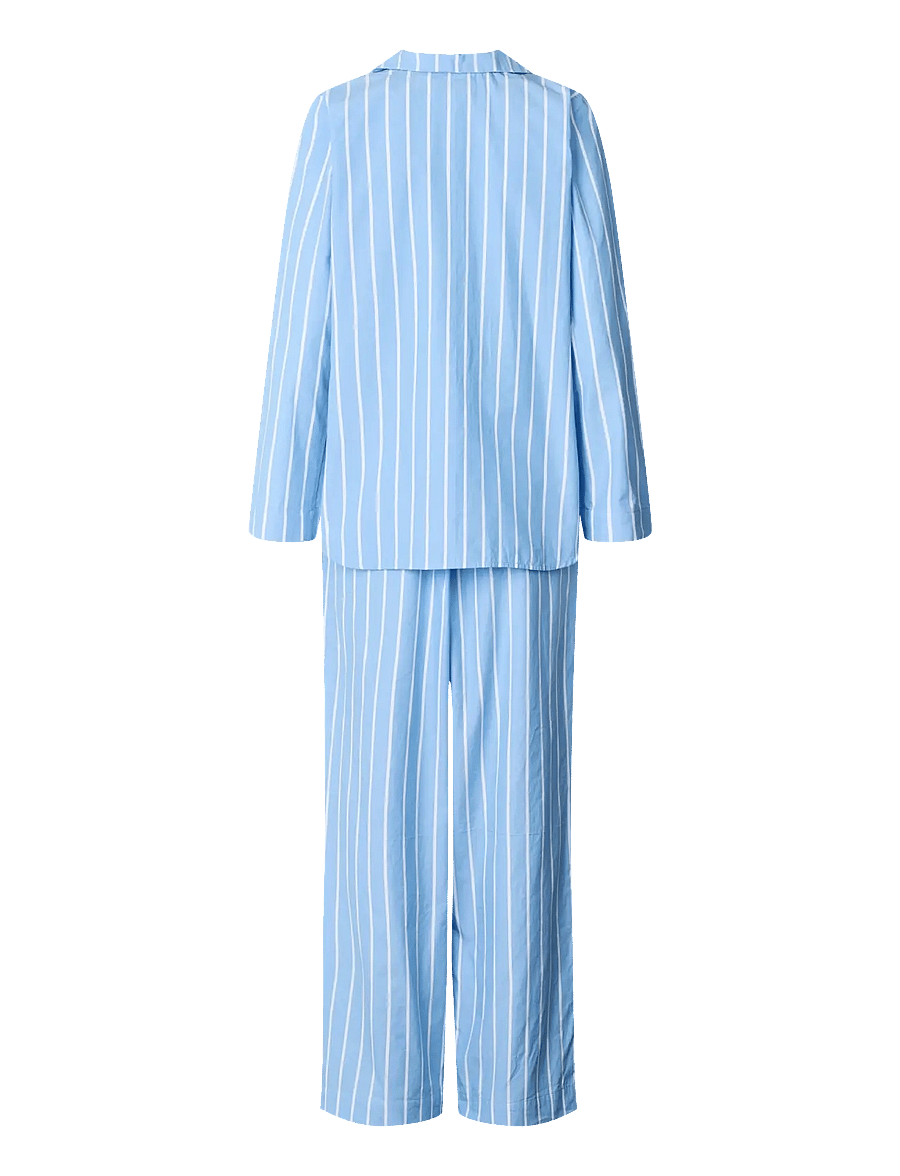 STUDIO FEDER - FRIDA PAJAMA - POPLIN - pyjamas - ciel - 1
