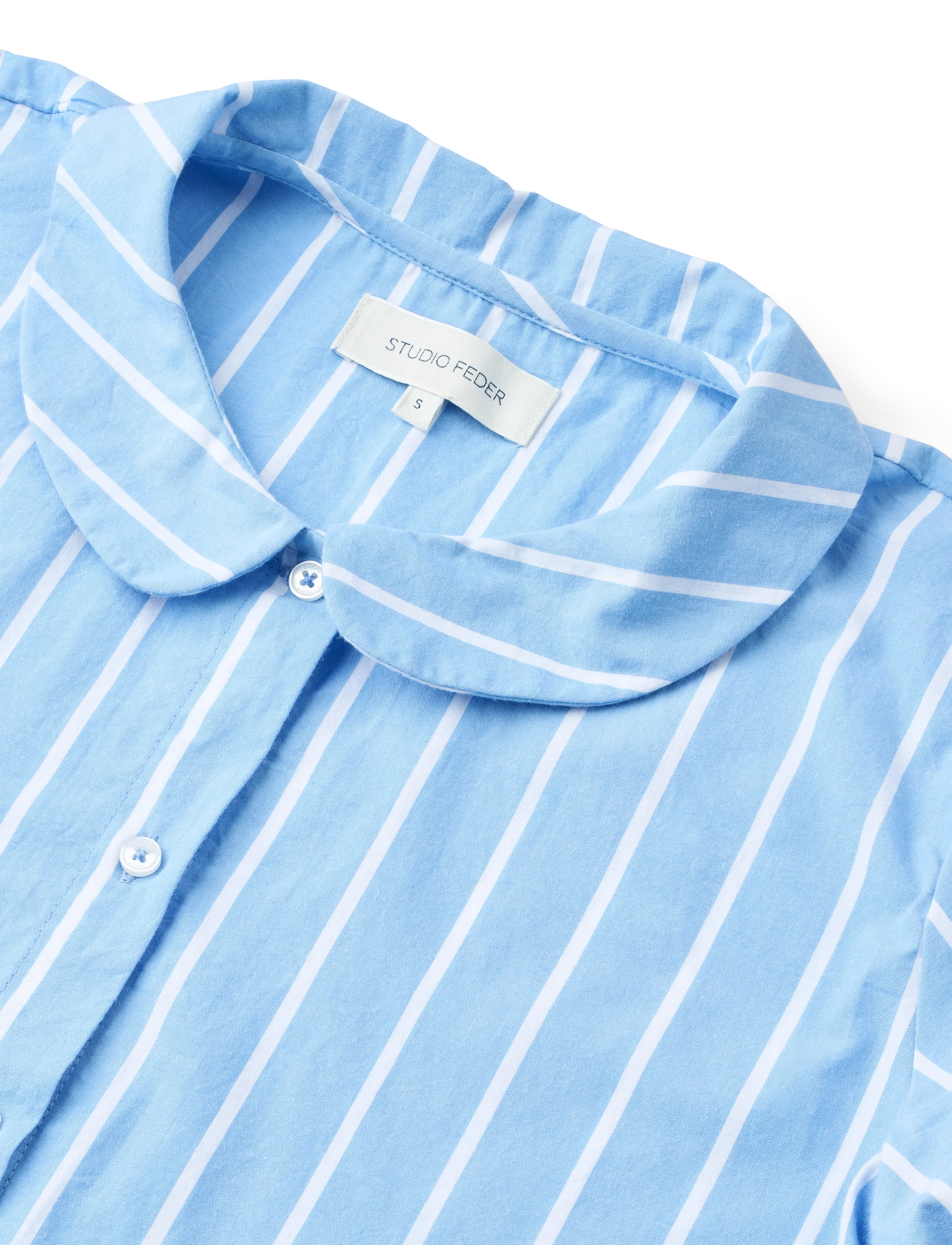 STUDIO FEDER - FRIDA PAJAMA - POPLIN - pyjamas - ciel - 2