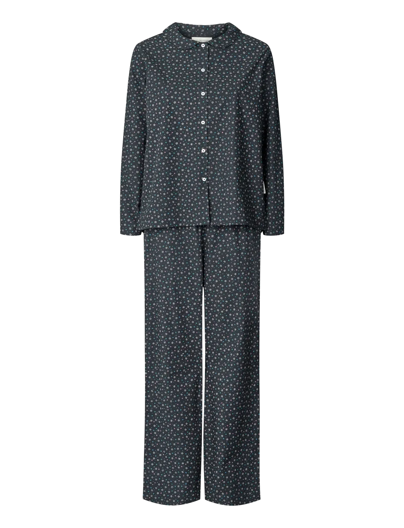 STUDIO FEDER Frida Pajama - Poplin Navy - S - Damen