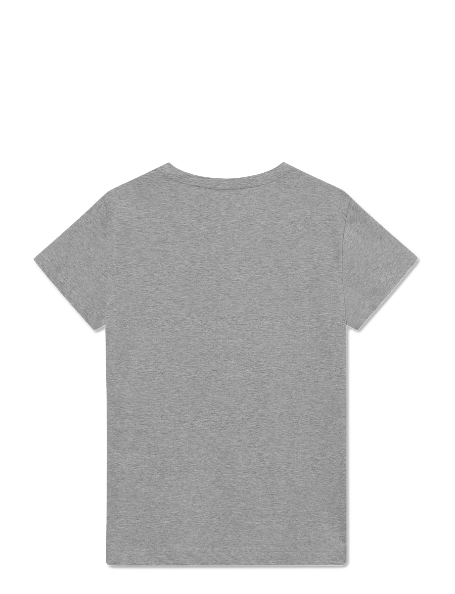 STUDIO FEDER - FREYA T-SHIRT - t-särgid - grey melange - 1