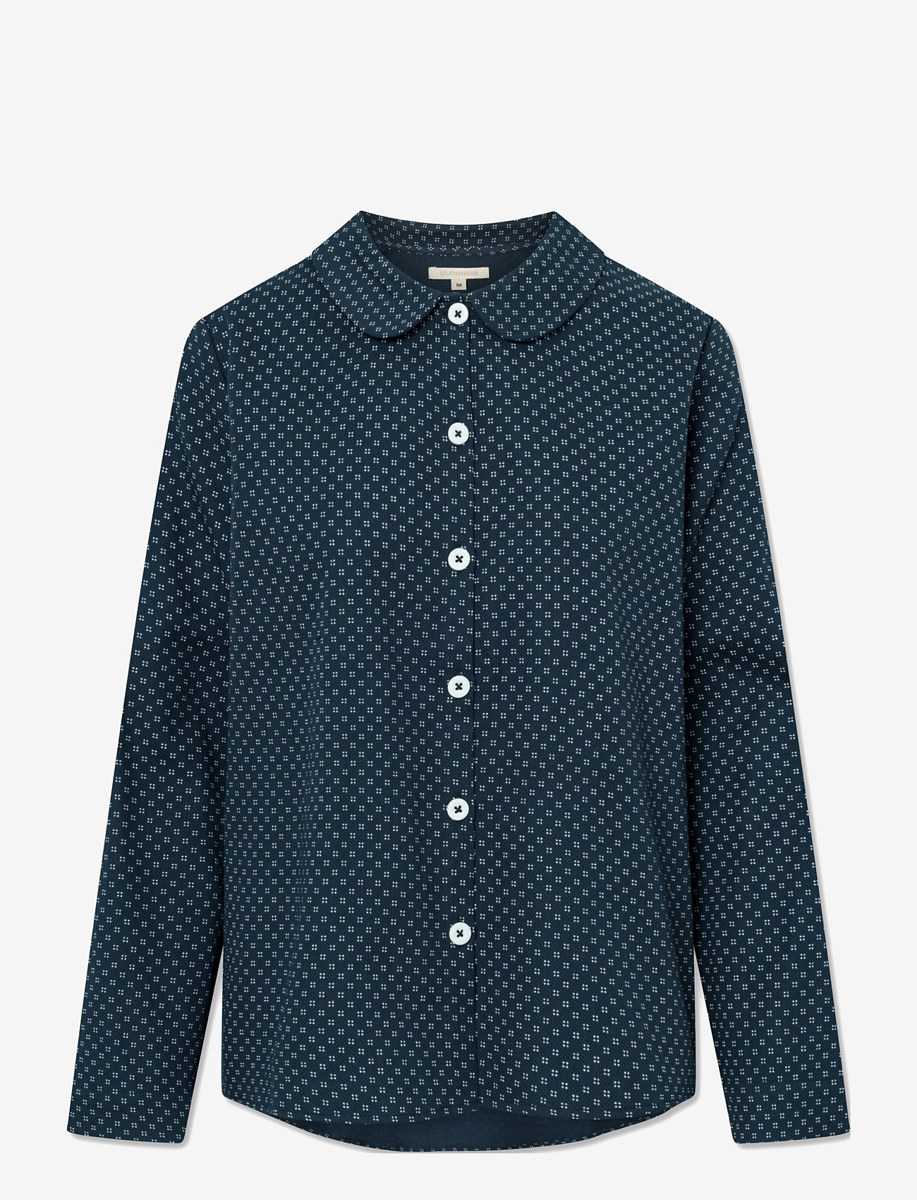 STUDIO FEDER - PETRA SHIRT - COTTON - langærmede skjorter - stardust - 1