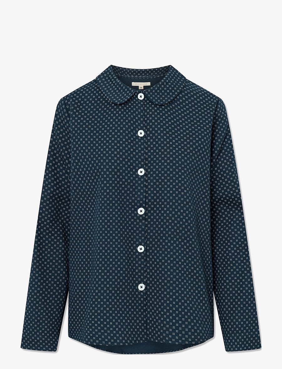 STUDIO FEDER - PETRA SHIRT - COTTON - langärmlige hemden - stardust - 1