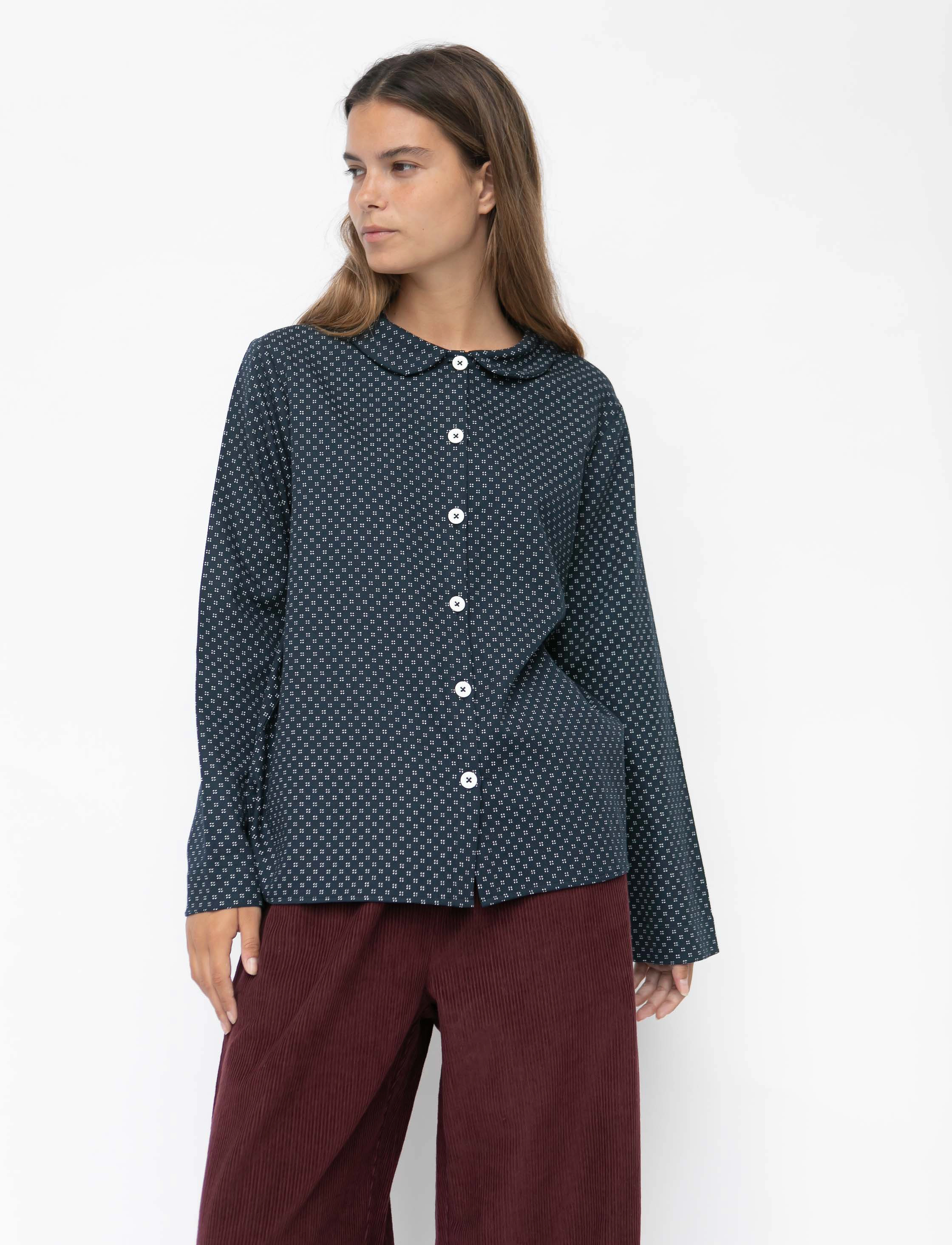 STUDIO FEDER - PETRA SHIRT - COTTON - langärmlige hemden - stardust - 4