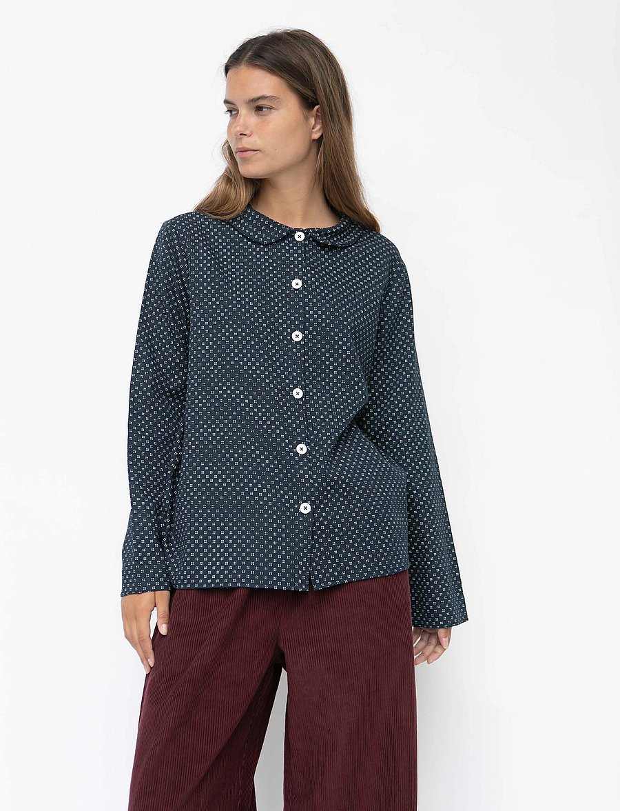STUDIO FEDER - PETRA SHIRT - COTTON - langärmlige hemden - stardust - 4
