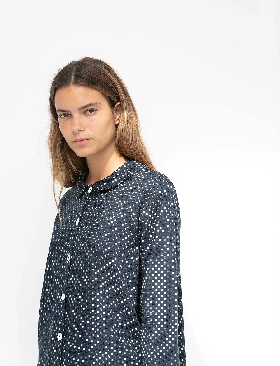 STUDIO FEDER - PETRA SHIRT - COTTON - langärmlige hemden - stardust - 5