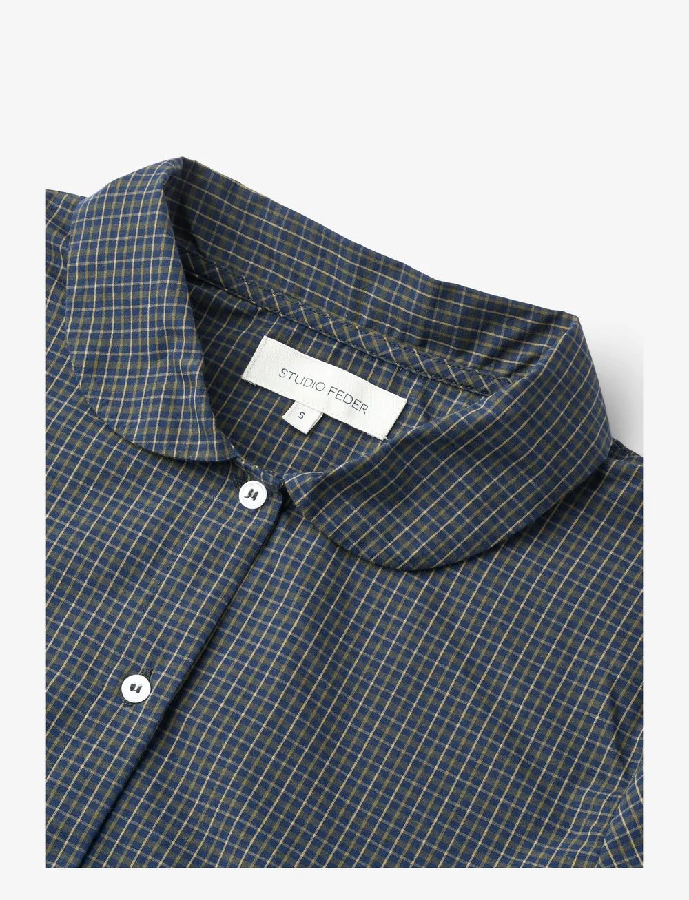 STUDIO FEDER - PETRA SHIRT - COTTON - langærmede skjorter - twillight - 2