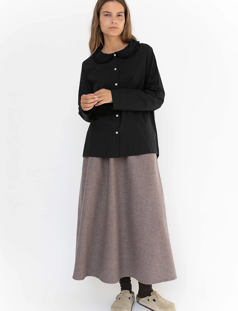 STUDIO FEDER - PETRA SHIRT - LACE - black - 4