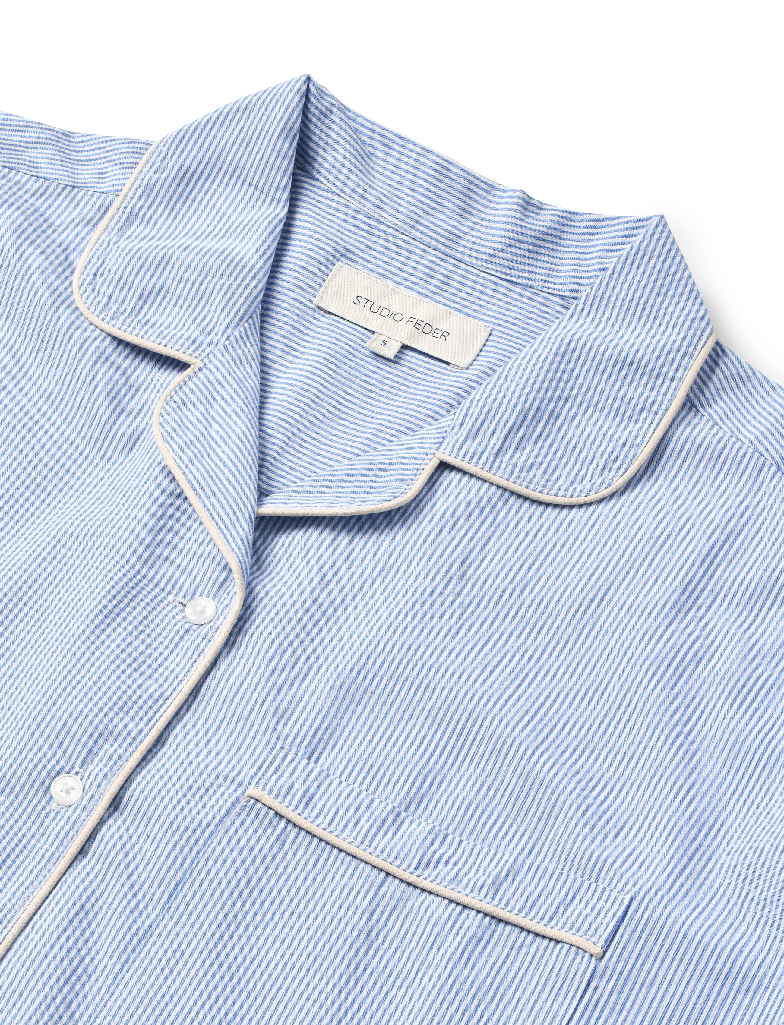 STUDIO FEDER - EDITH PAJAMA - pidžaamad - milk stripe - 2