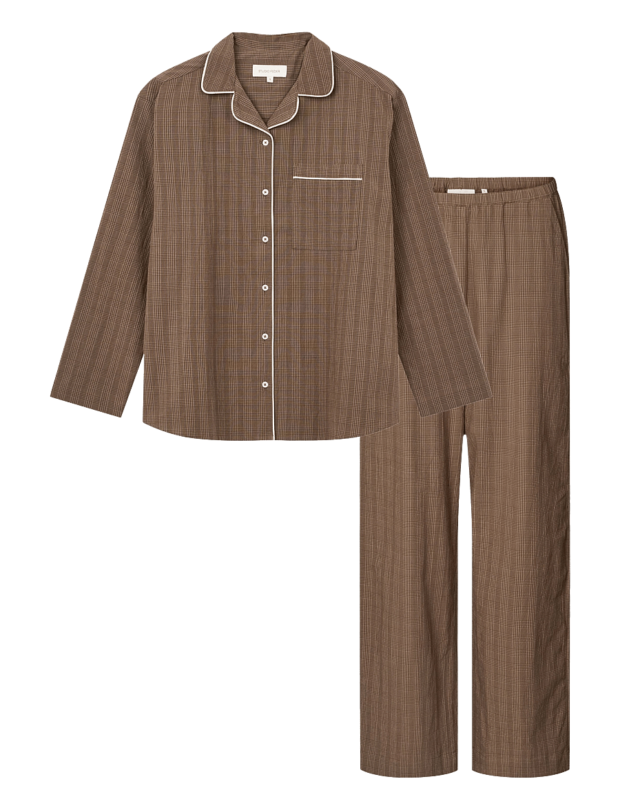 STUDIO FEDER - EDITH PAJAMA - pyjamas - bruno check - 1