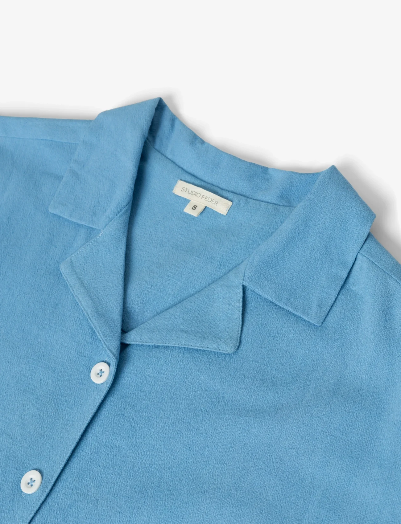 STUDIO FEDER - Silja Shirt - long-sleeved shirts - provence - 1