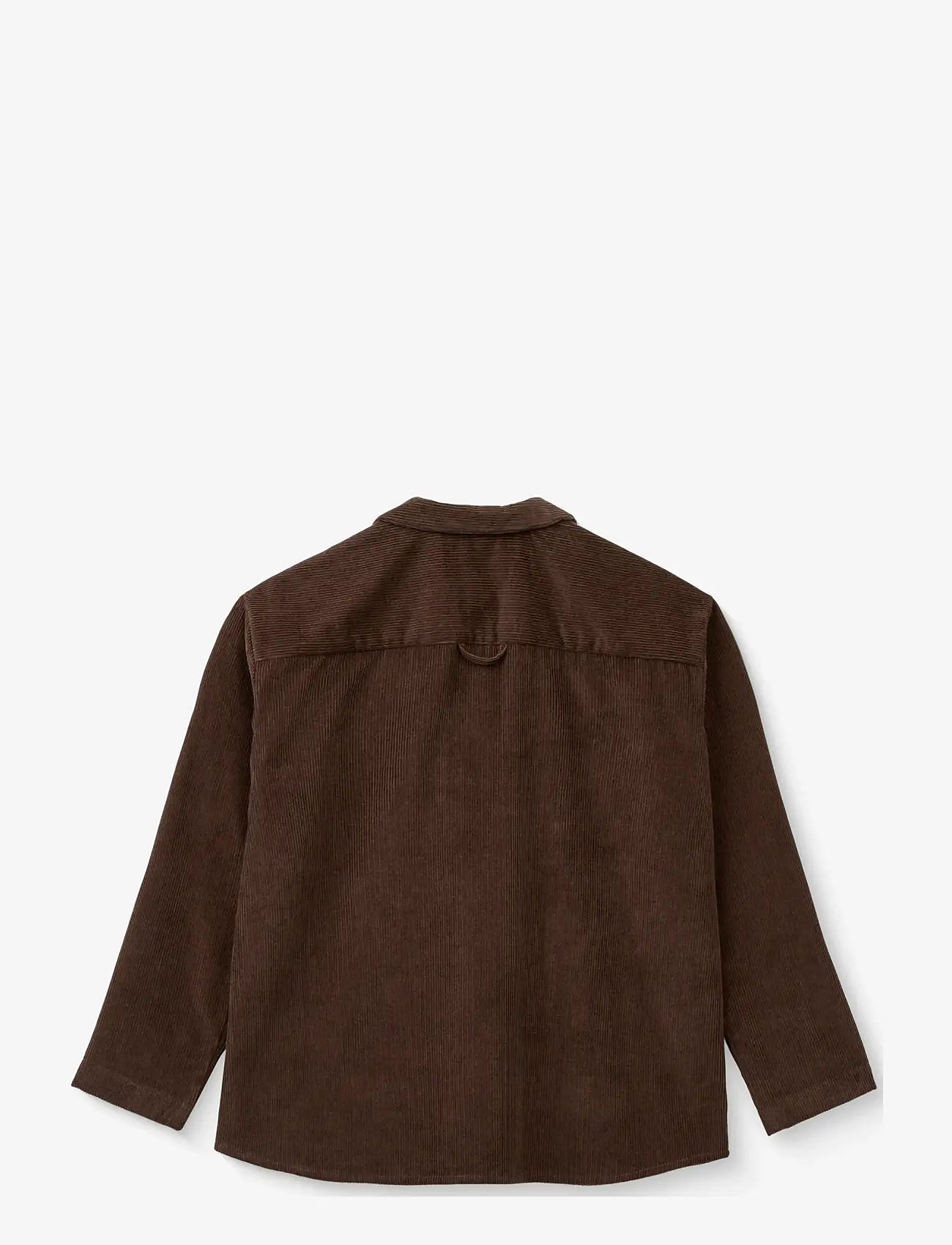 STUDIO FEDER - SILJA SHIRT - CORDUROY - sügisesed riided - dark brown - 1