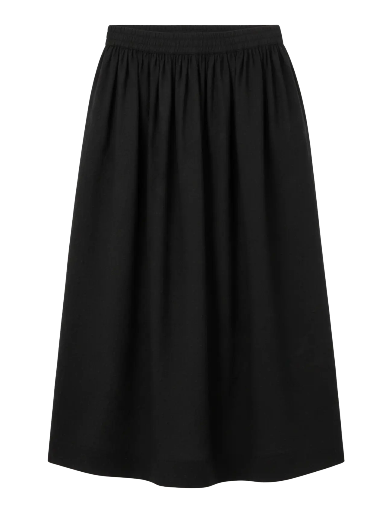 STUDIO FEDER - OLGA SKIRT - midihameet - black dobby - 0