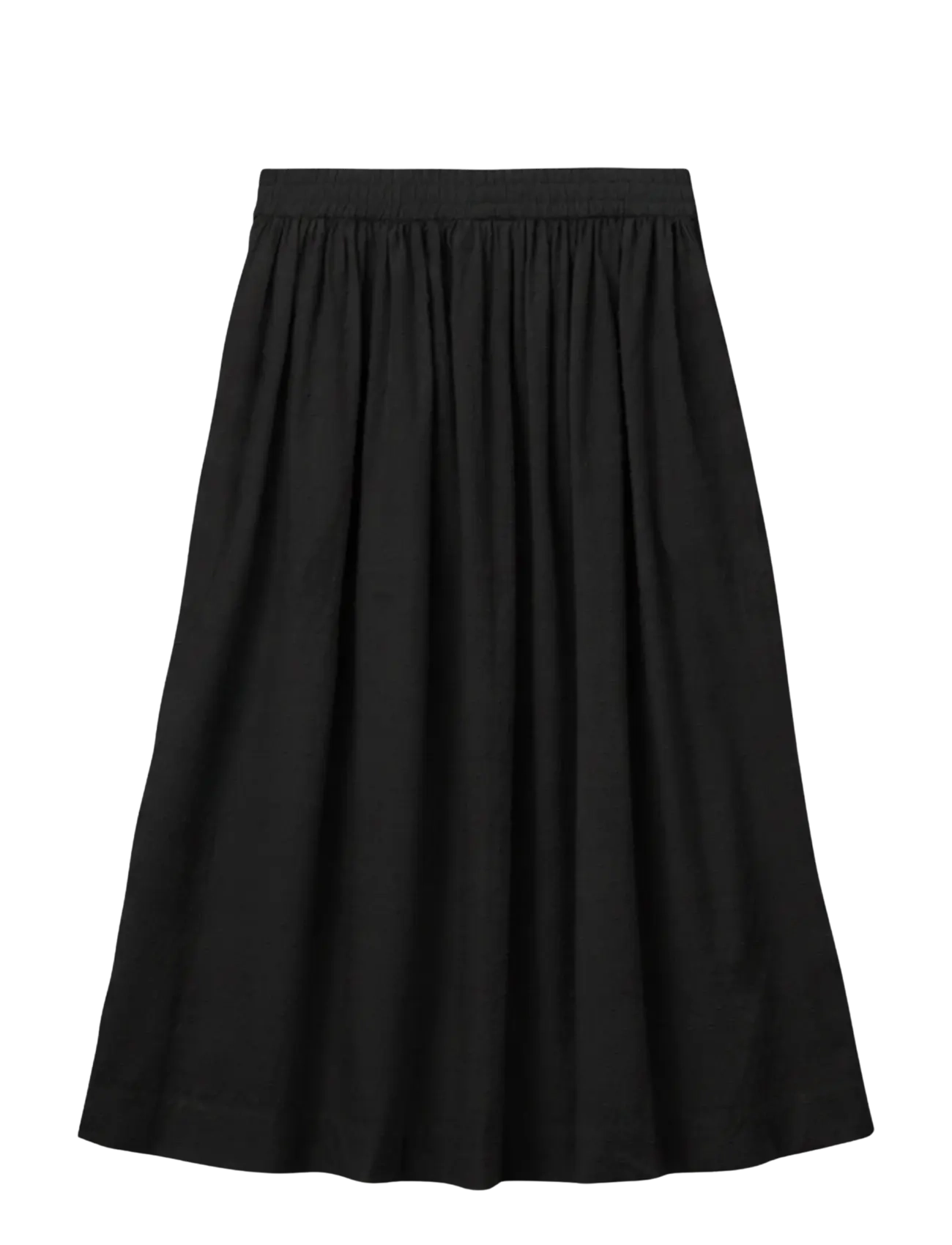 STUDIO FEDER - OLGA SKIRT - midihameet - black dobby - 1