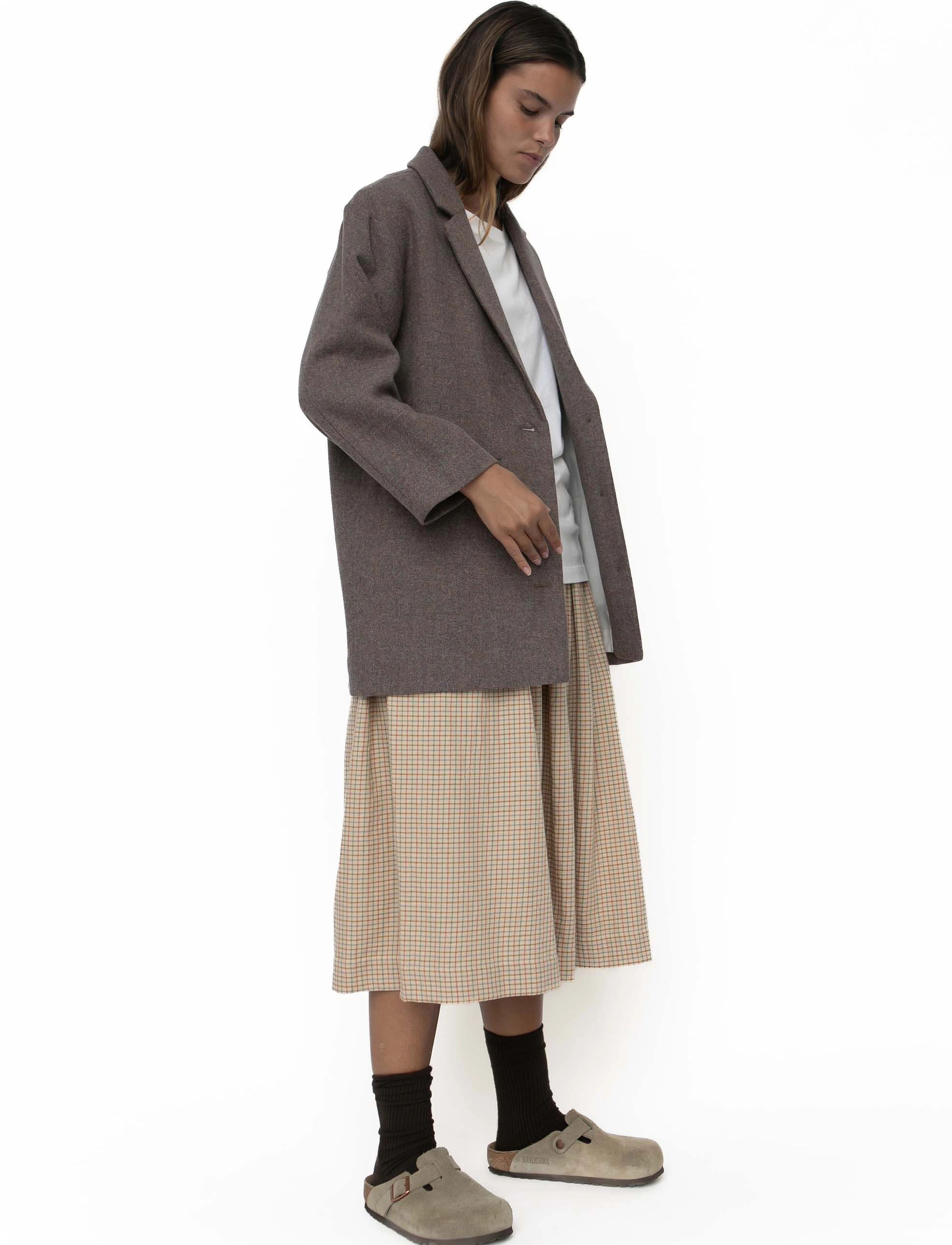 STUDIO FEDER - OLGA SKIRT - midi nederdele - hunting - 5