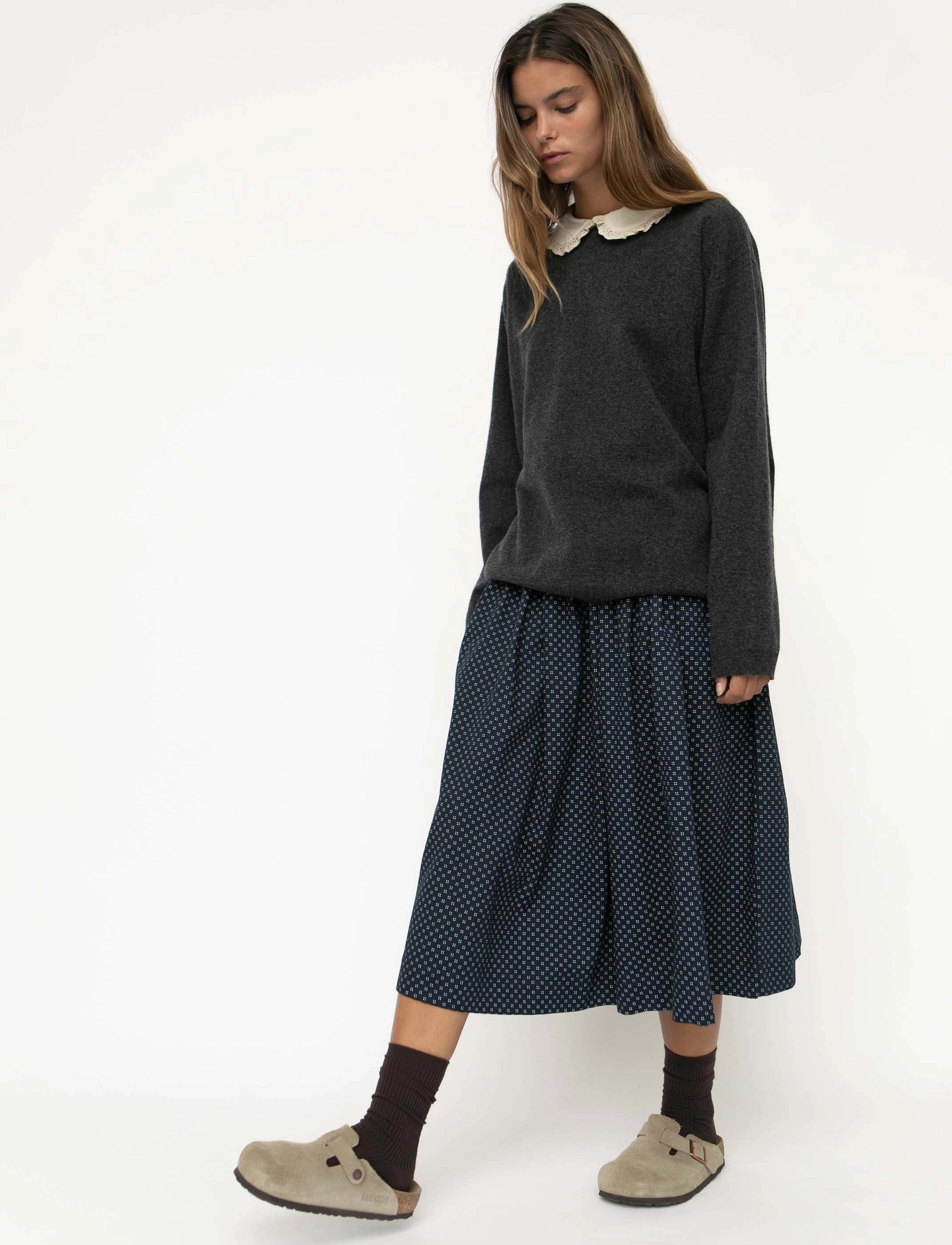 STUDIO FEDER - OLGA SKIRT - midi nederdele - stardust - 5