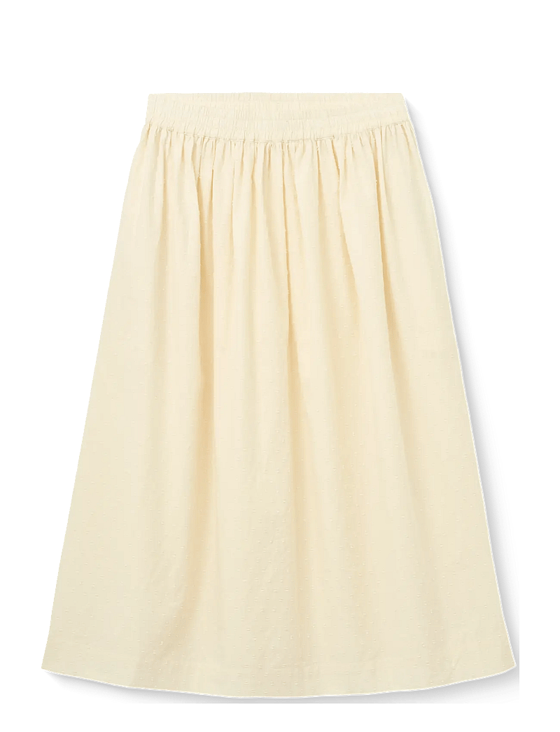 STUDIO FEDER - OLGA SKIRT - midi kjolar - undyed dobby - 1