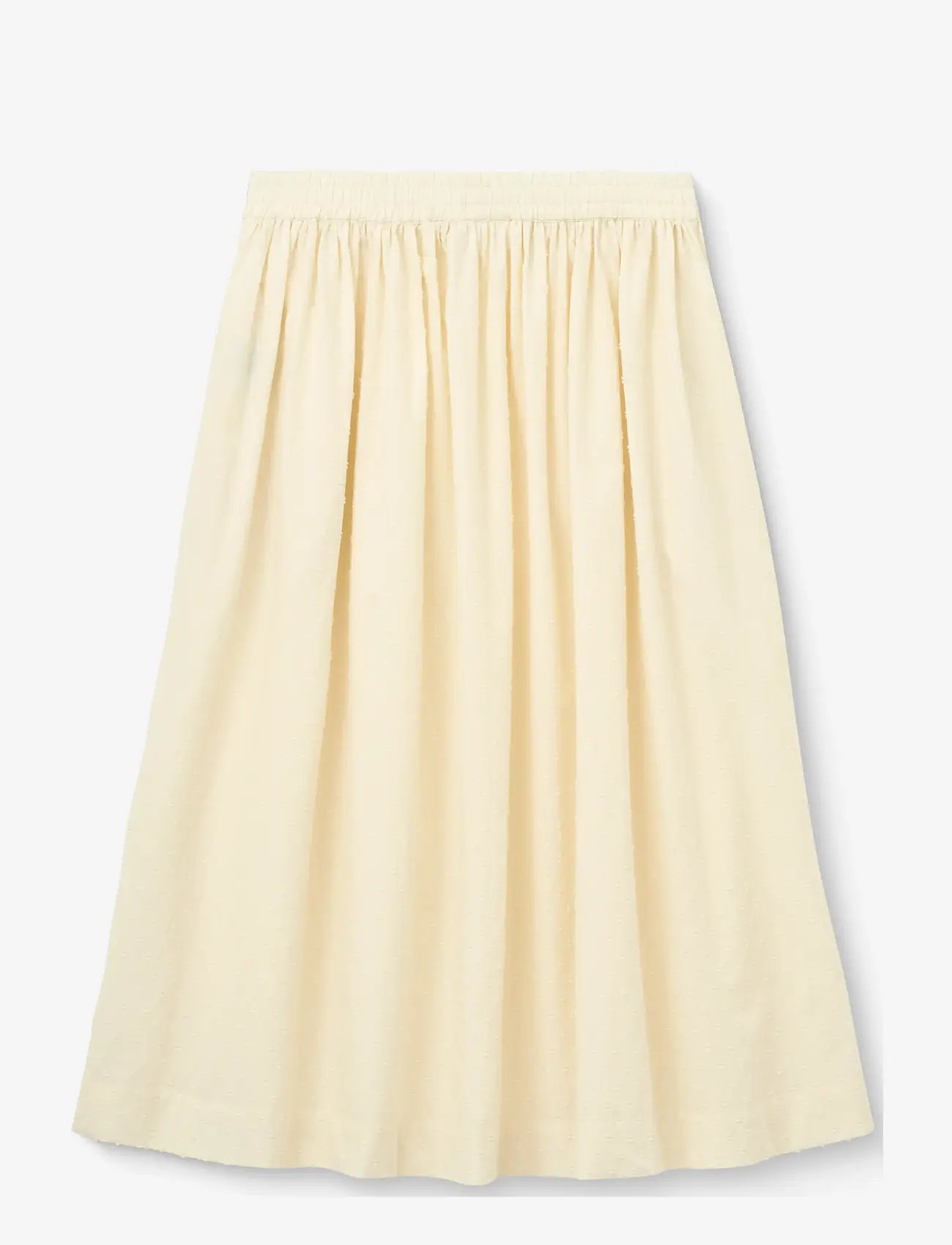 STUDIO FEDER - OLGA SKIRT - midi kjolar - undyed dobby - 2