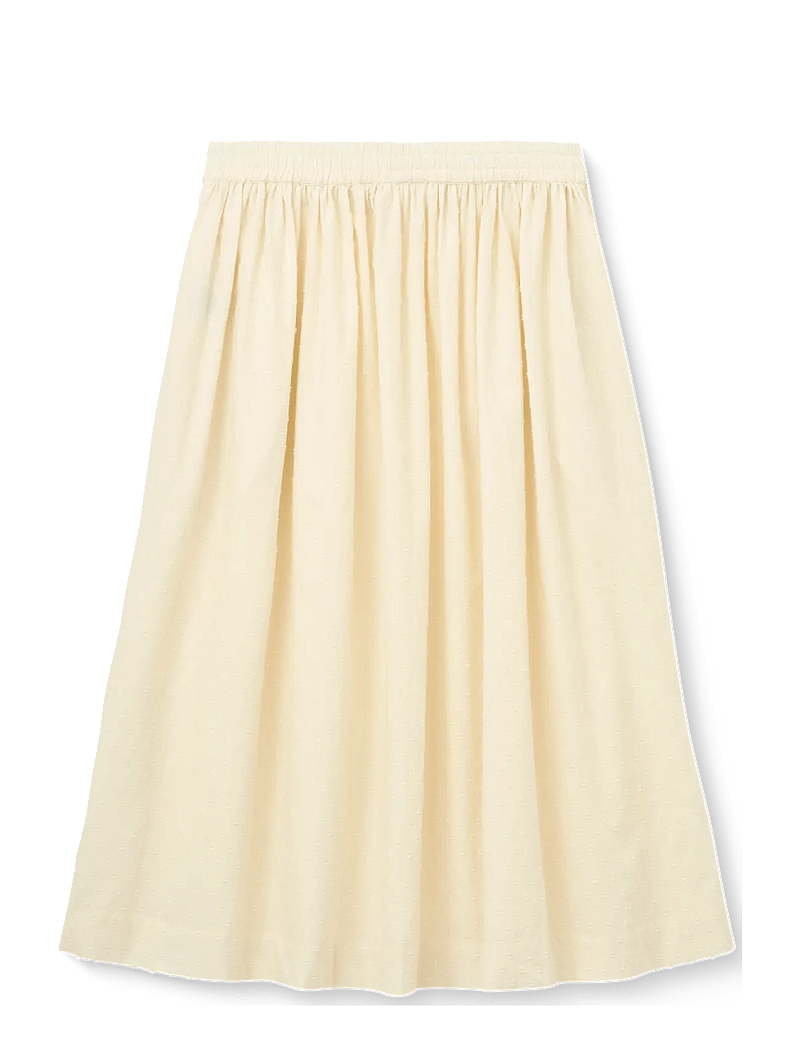 STUDIO FEDER - OLGA SKIRT - midi kjolar - undyed dobby - 2