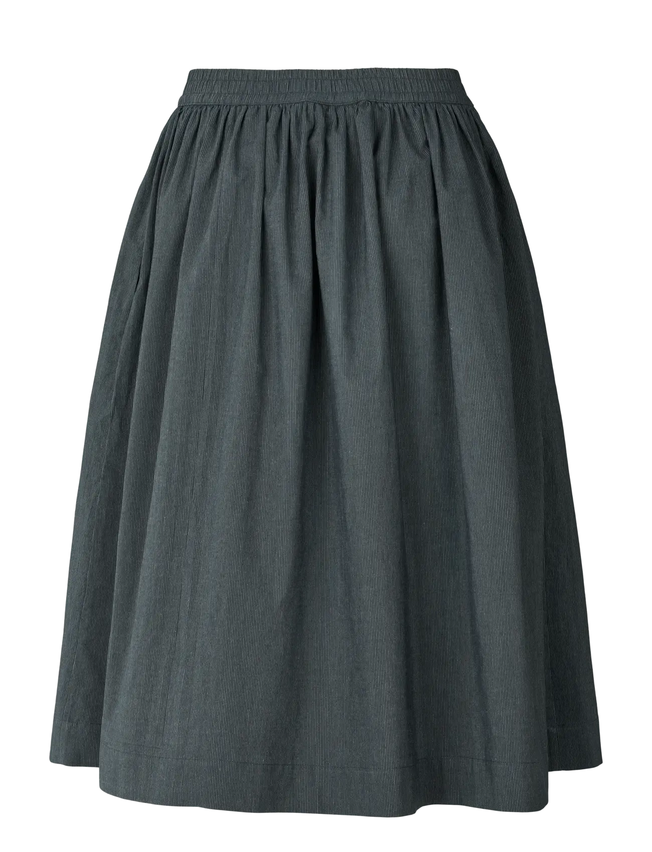 STUDIO FEDER - OLGA SKIRT - midi röcke - black pinstripe - 1