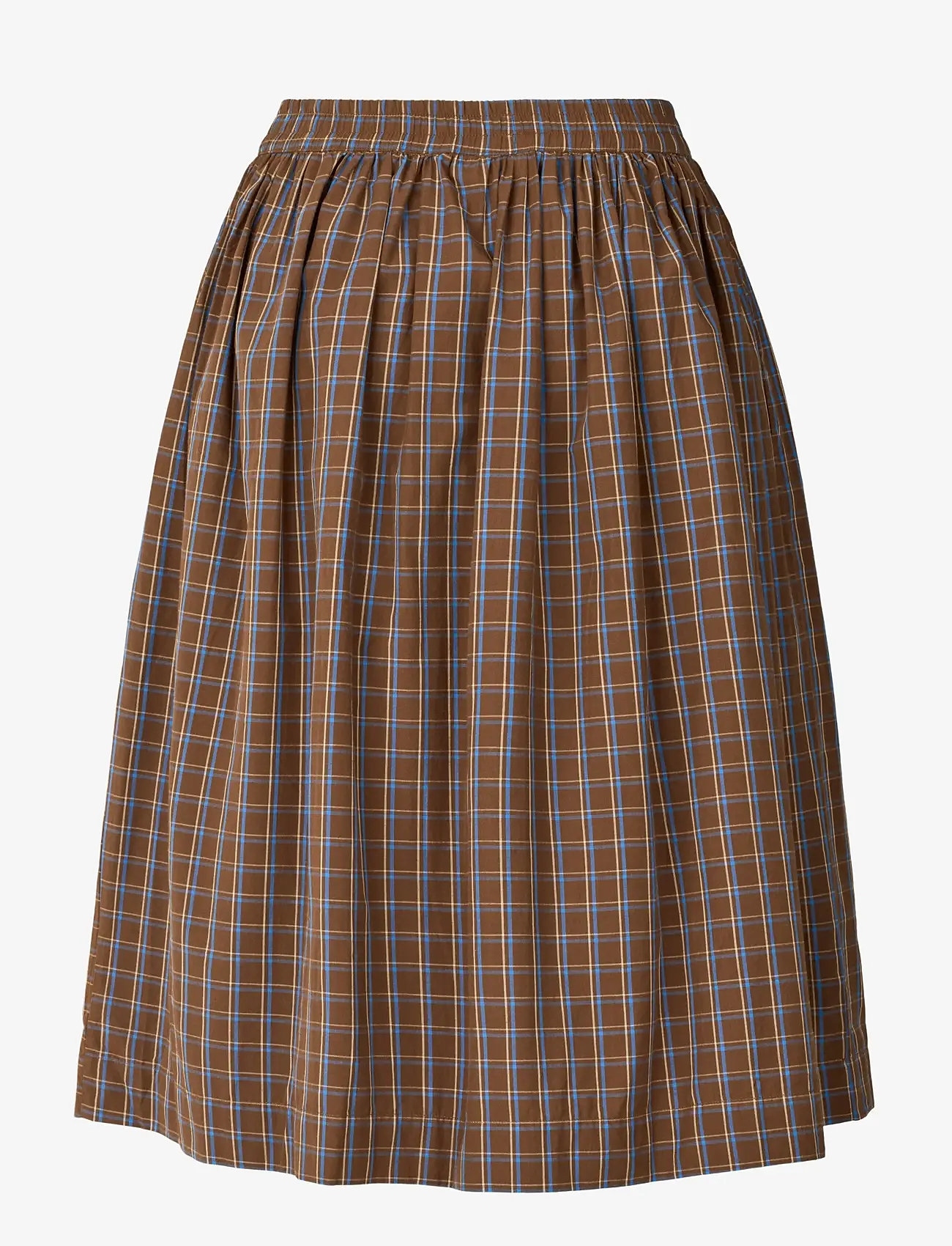 STUDIO FEDER - OLGA SKIRT - POPLIN - midi svārki - chestnut - 1