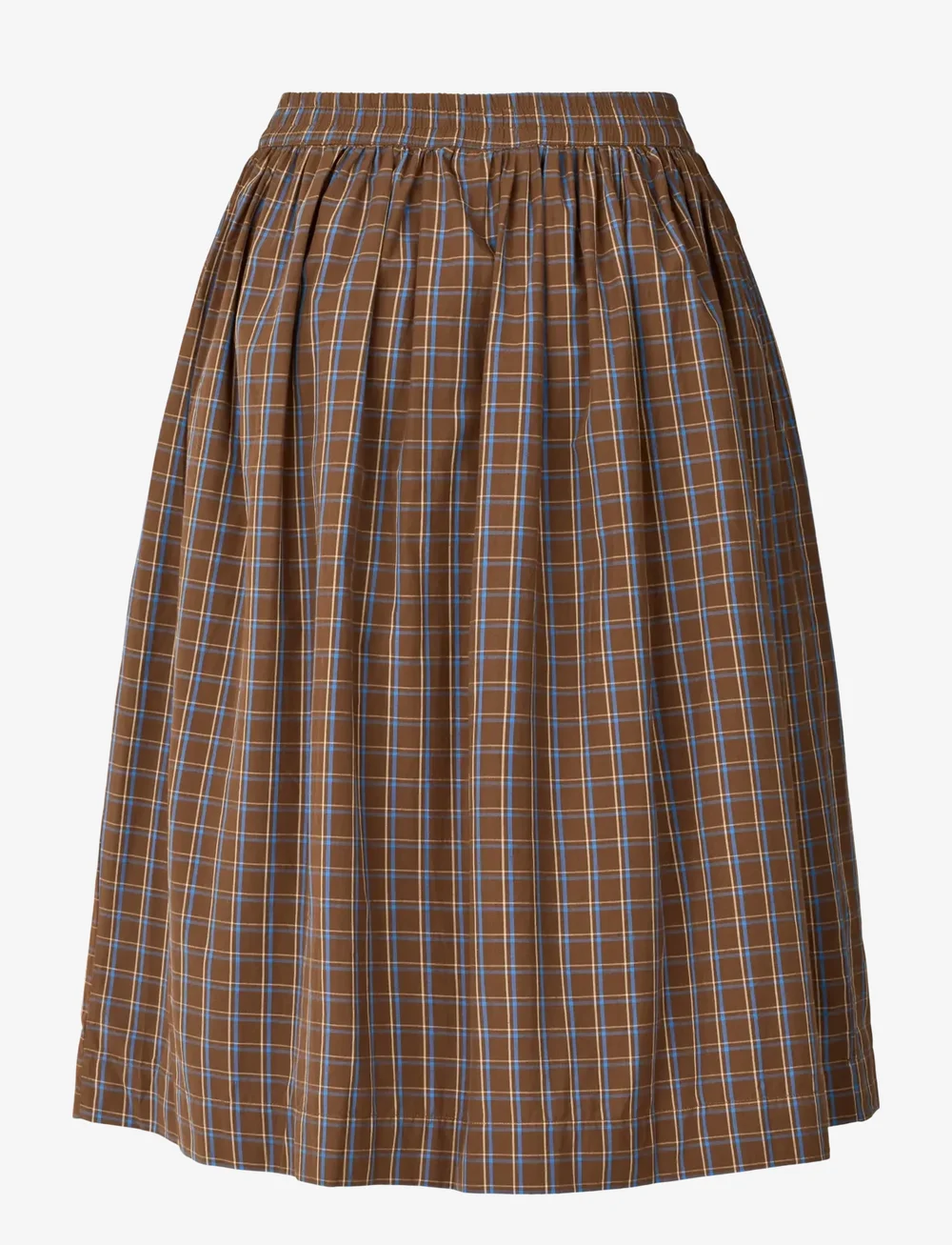 STUDIO FEDER - OLGA SKIRT - POPLIN - midi-röcke - chestnut - 1