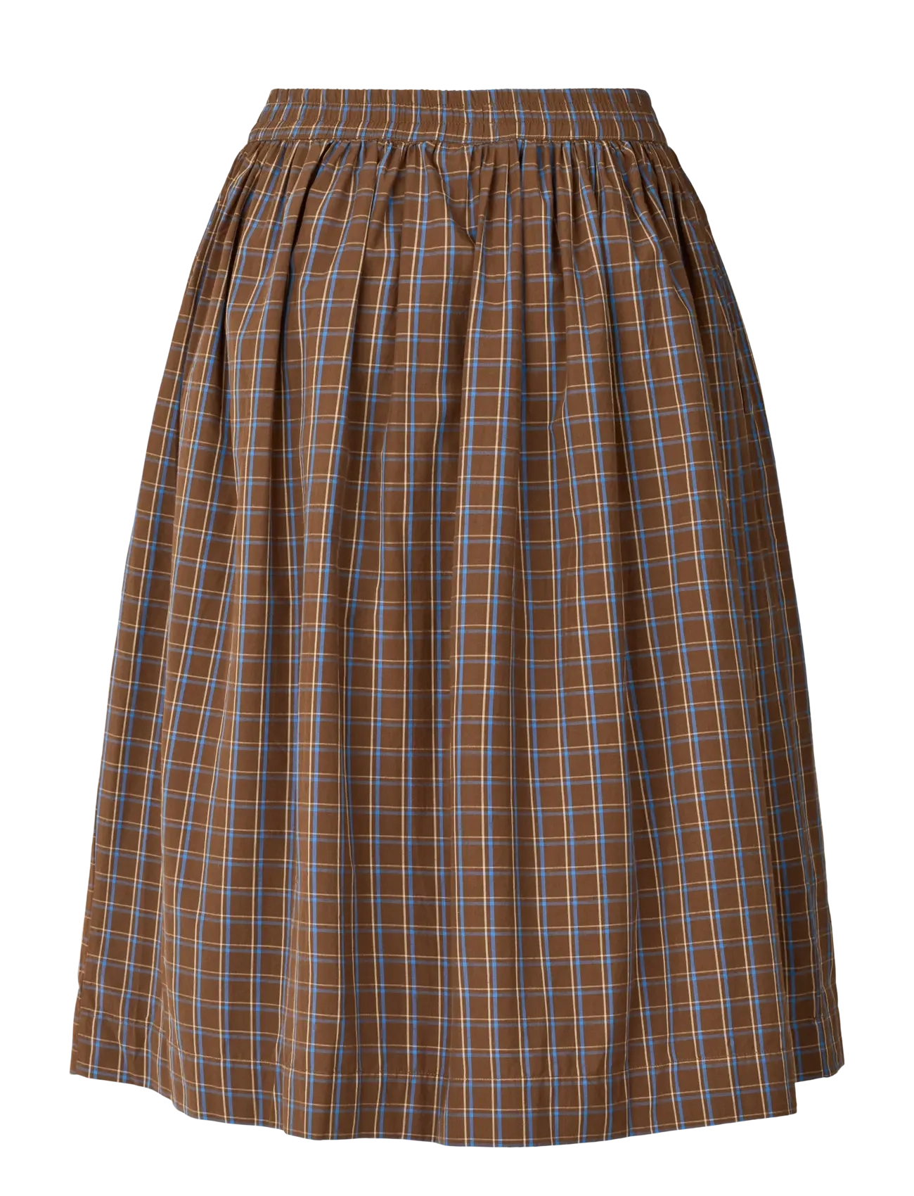 STUDIO FEDER - OLGA SKIRT - midi rokken - chestnut - 1