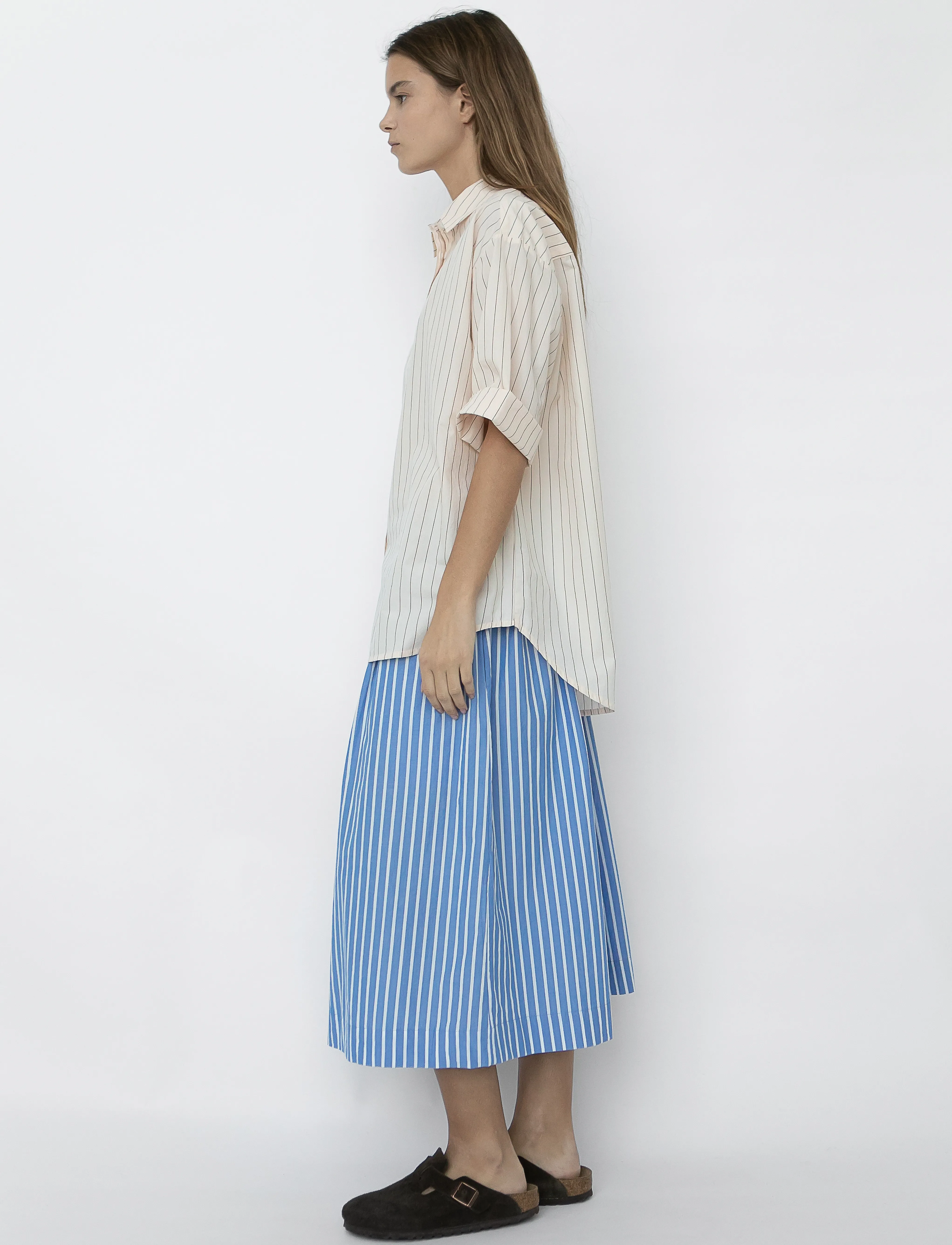STUDIO FEDER - OLGA SKIRT - midi nederdele - odden - 4