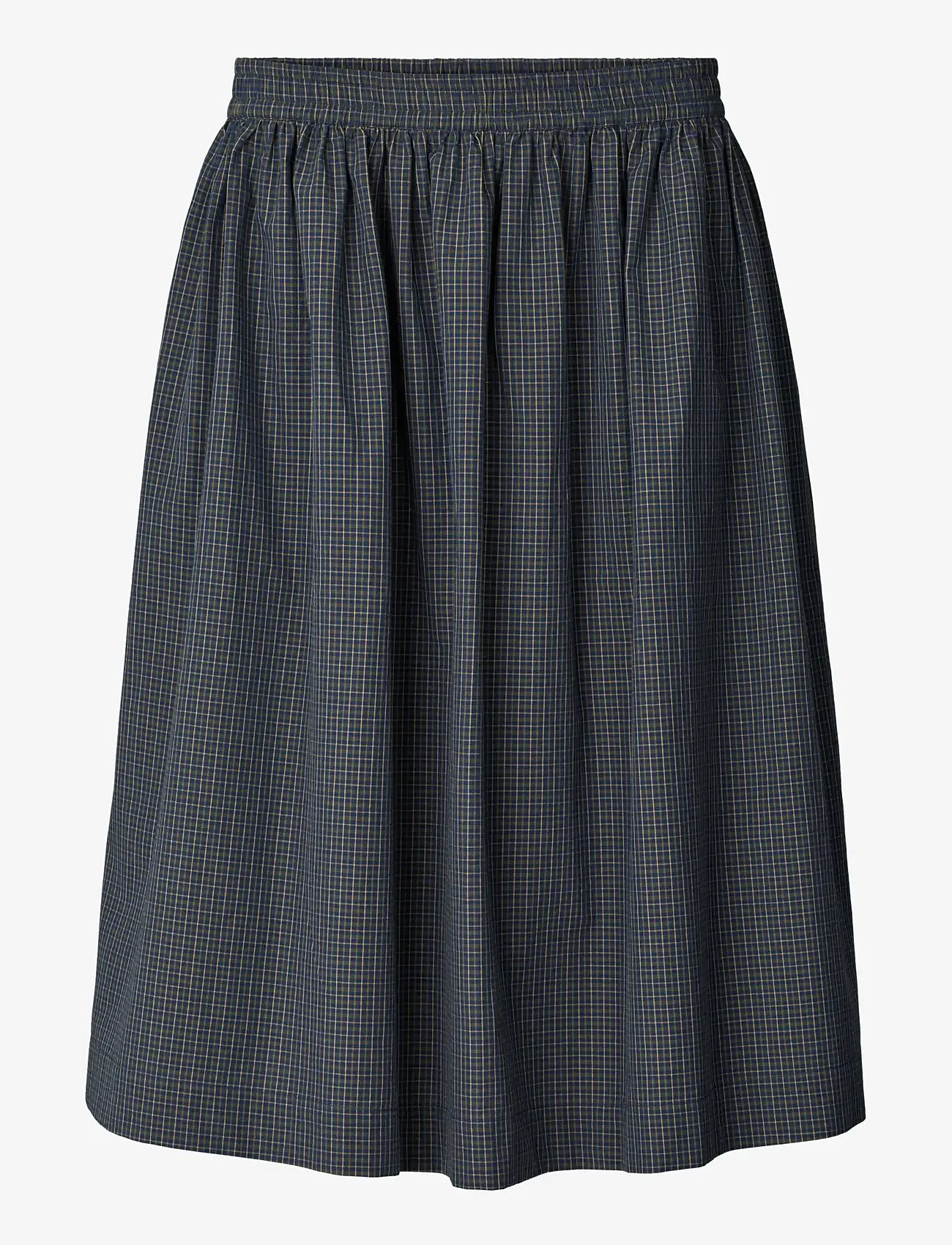 STUDIO FEDER - OLGA SKIRT - POPLIN - midiseelikud - twillight - 0