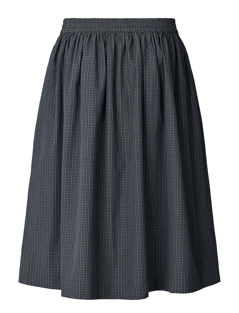 STUDIO FEDER - OLGA SKIRT - POPLIN - midiseelikud - twillight - 1