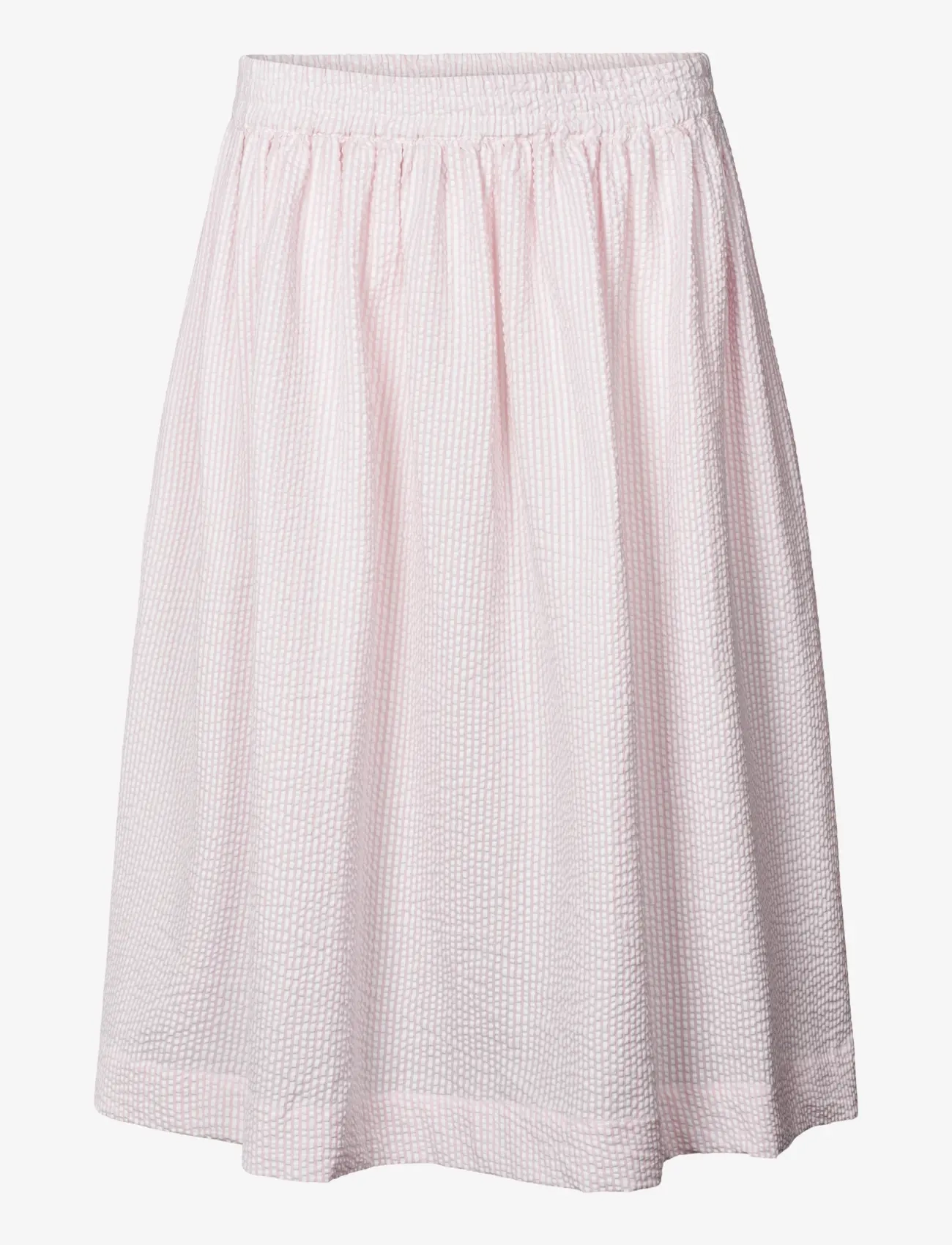 STUDIO FEDER OLGA SKIRT - SEERSUCKER - Midi nederdele - BLOSSOM / pink/rose