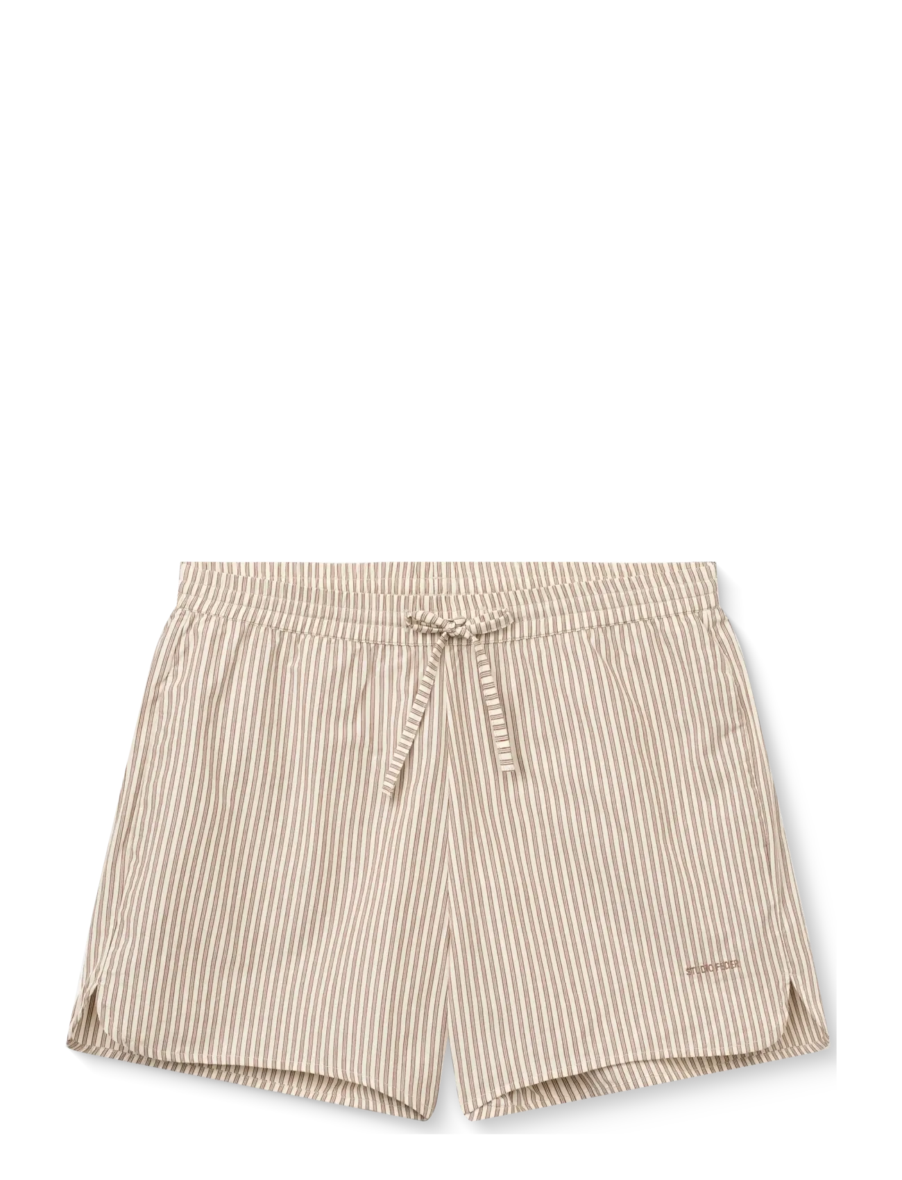 STUDIO FEDER JASMIN SHORTS - Shorts - BROWN BEACH STRIPE / brown