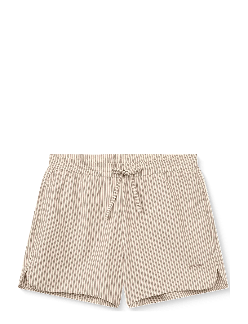 STUDIO FEDER - JASMIN SHORTS - casual shorts - brown beach stripe - 1