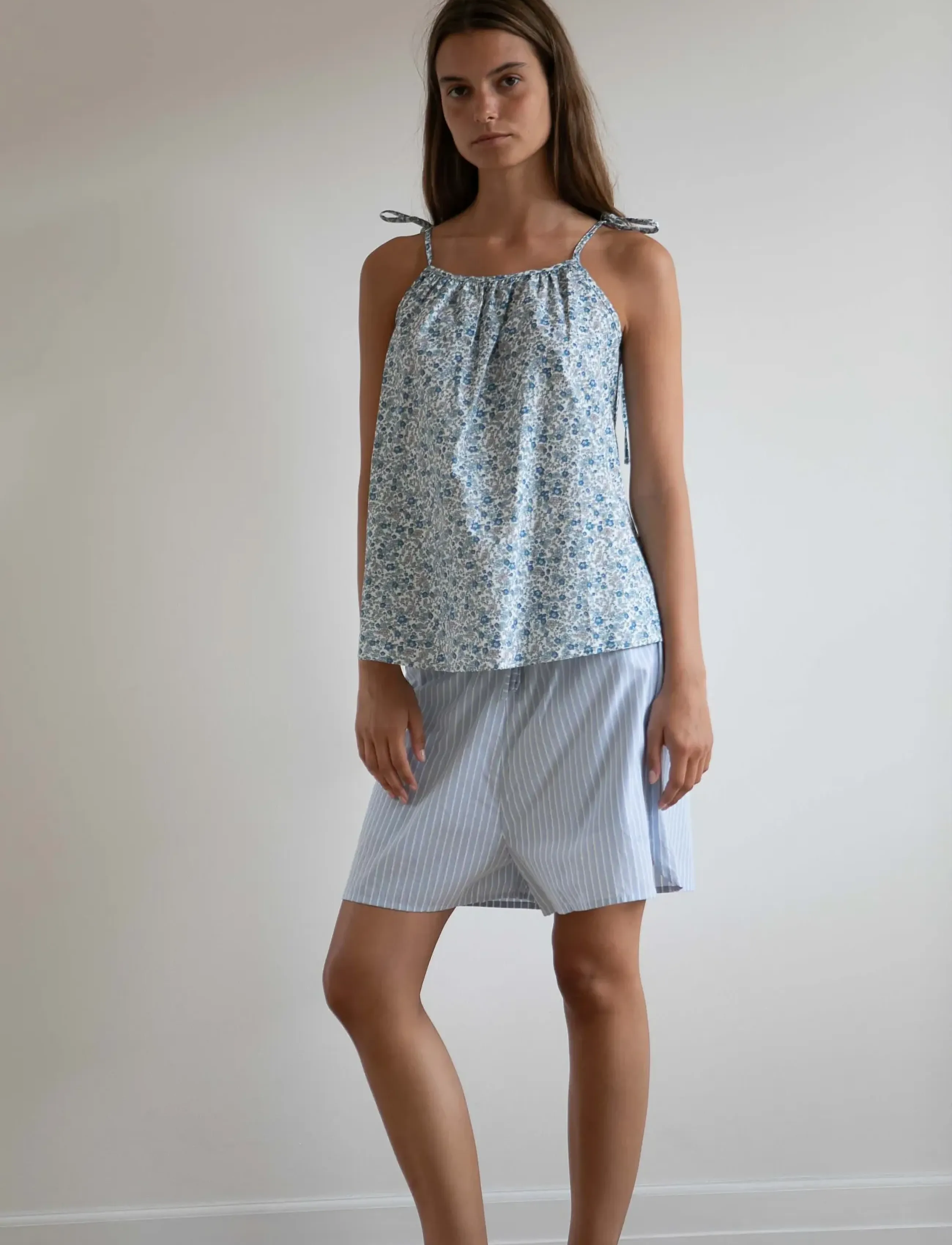 STUDIO FEDER - JASMIN SHORTS - casual shorts - mattress stripe - 3