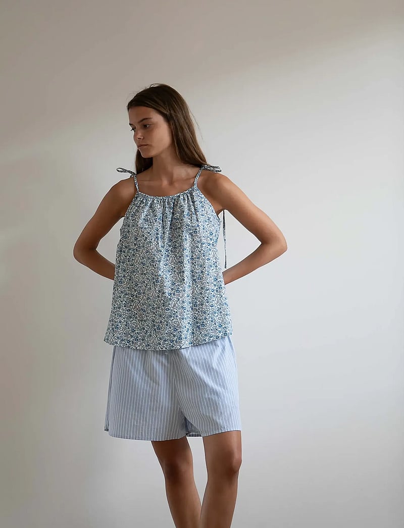 STUDIO FEDER - JASMIN SHORTS - shorts casual - mattress stripe - 4