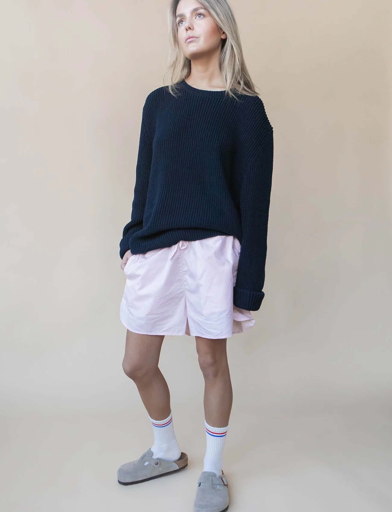 STUDIO FEDER - Jasmin Shorts - casual shorts - rosewater - 0