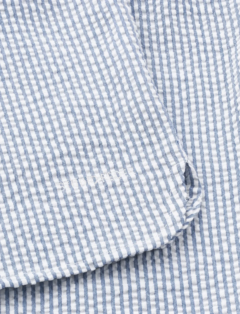 STUDIO FEDER - JASMIN SHORTS - SEERSUCKER - casual shorts - fjord - 4